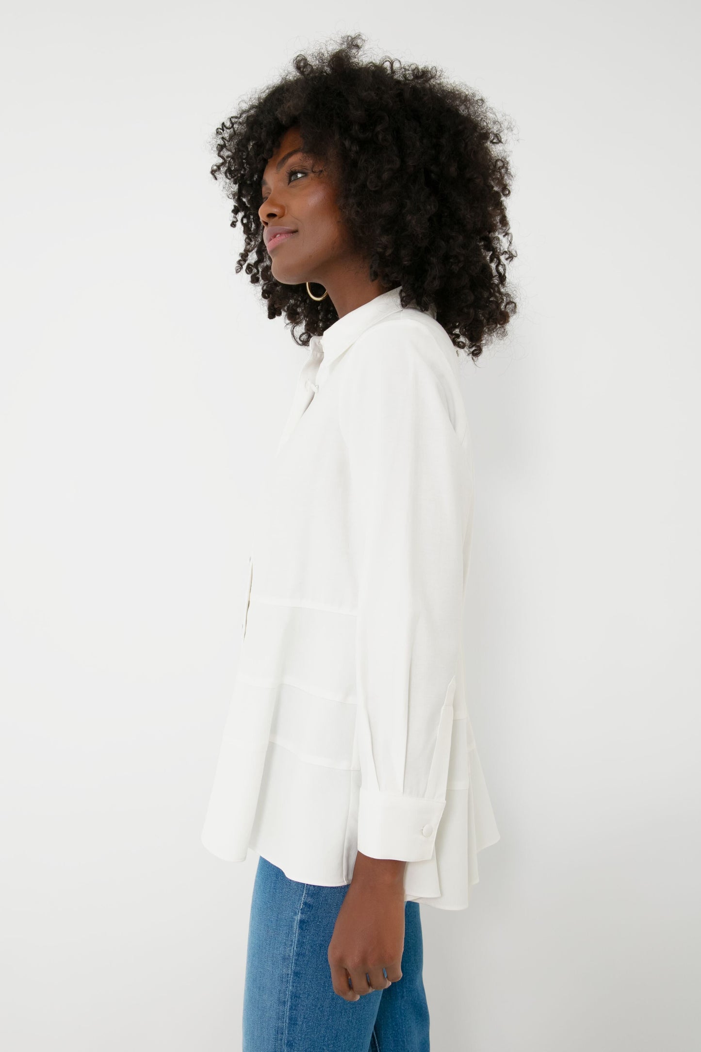 White Ashlen Blouse