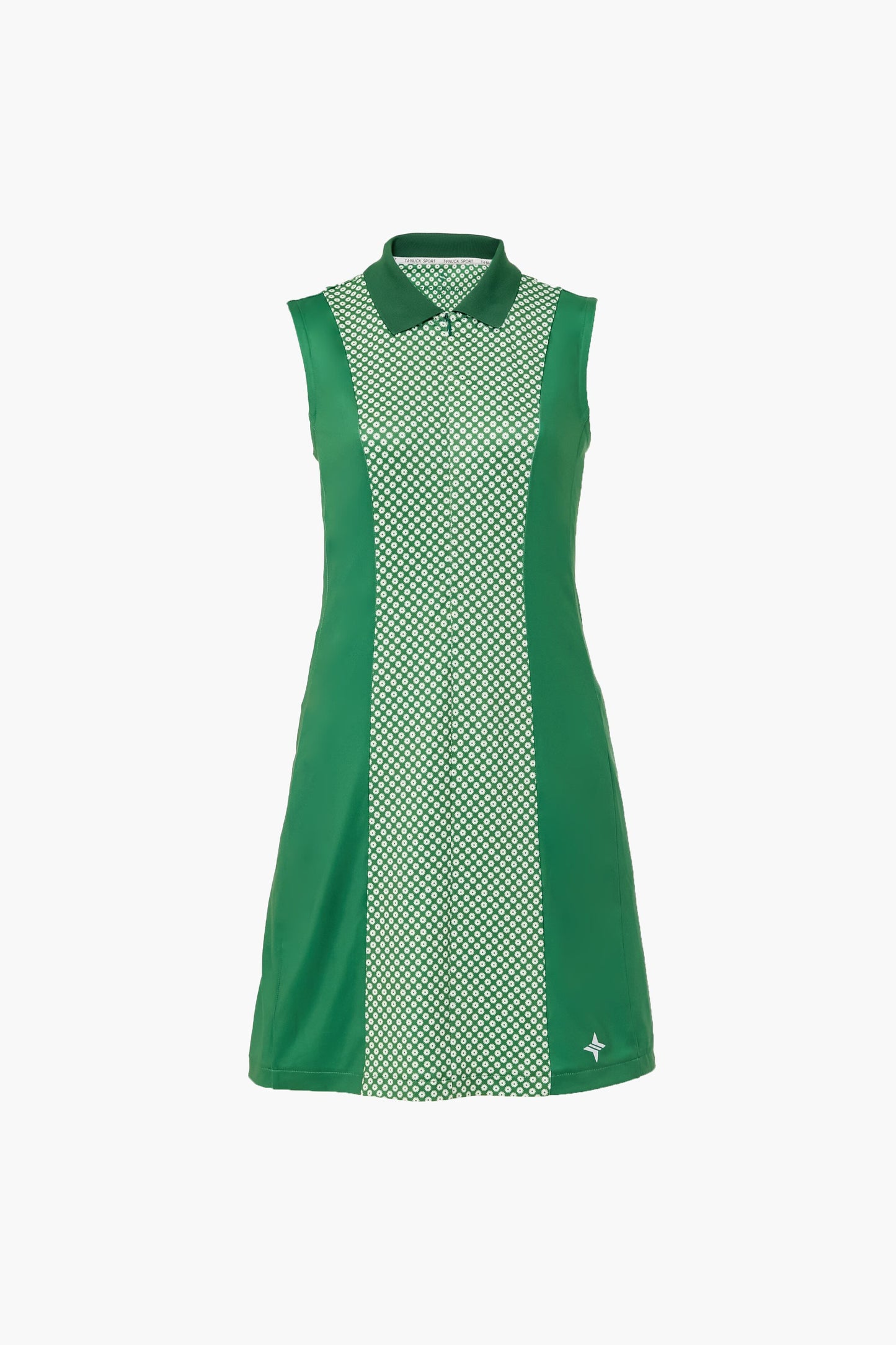 Ditsy Daisy Roxana Half Zip Golf Dress