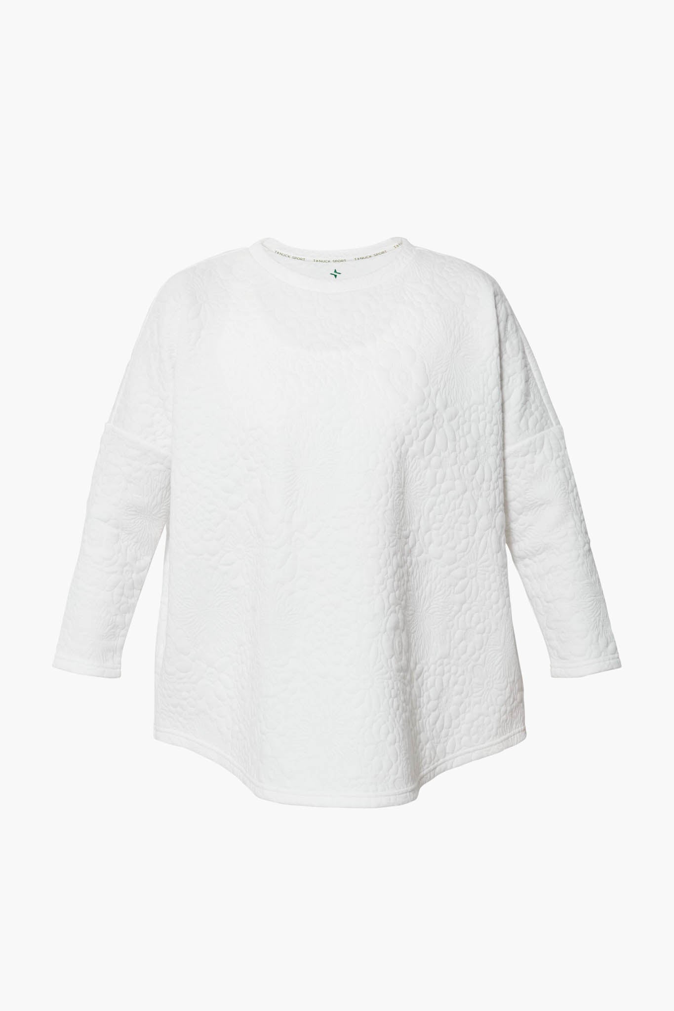 White Fleur Ally Swing Sweatshirt