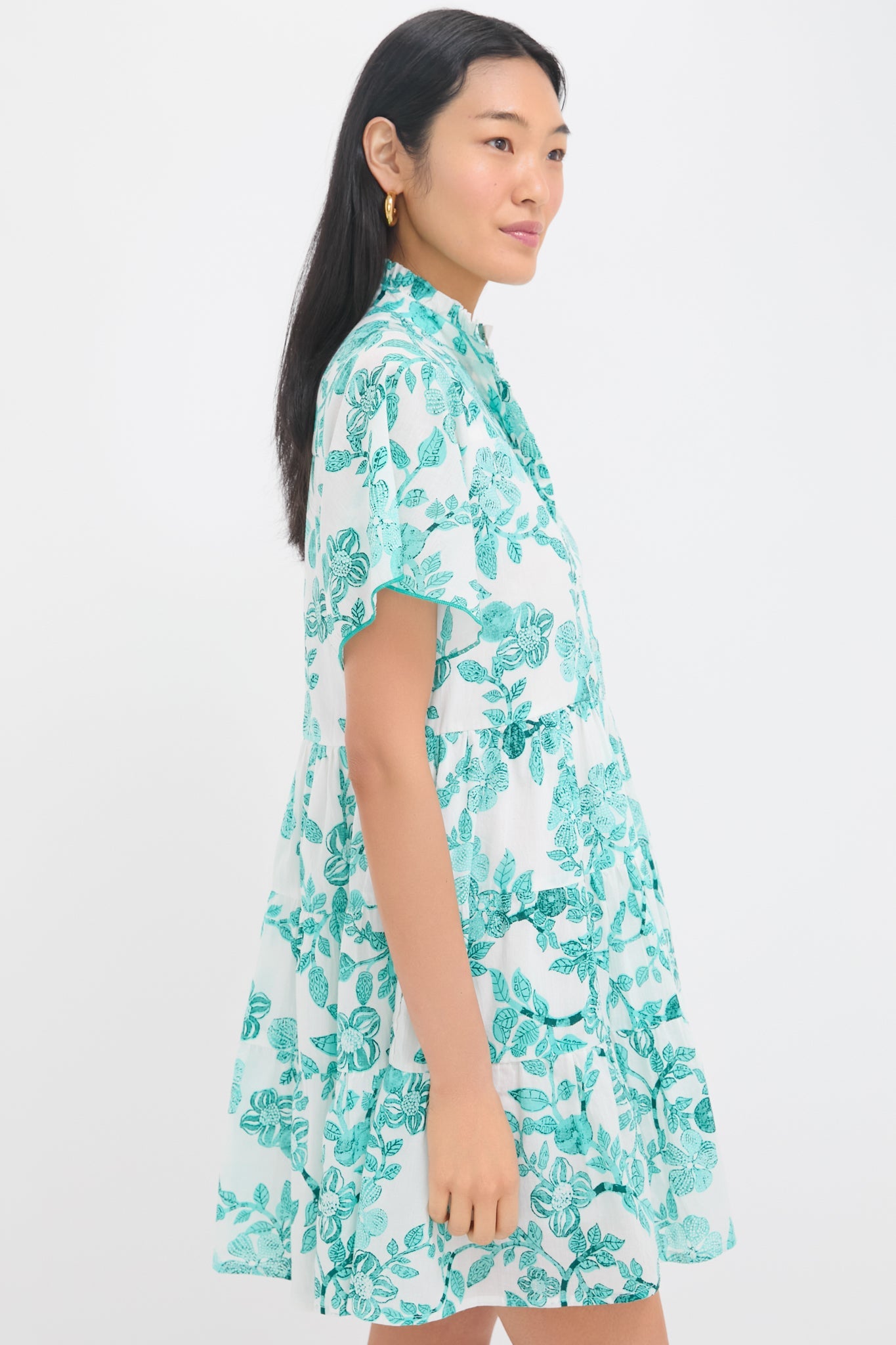 Aqua Cassis Vibeka Short Dress