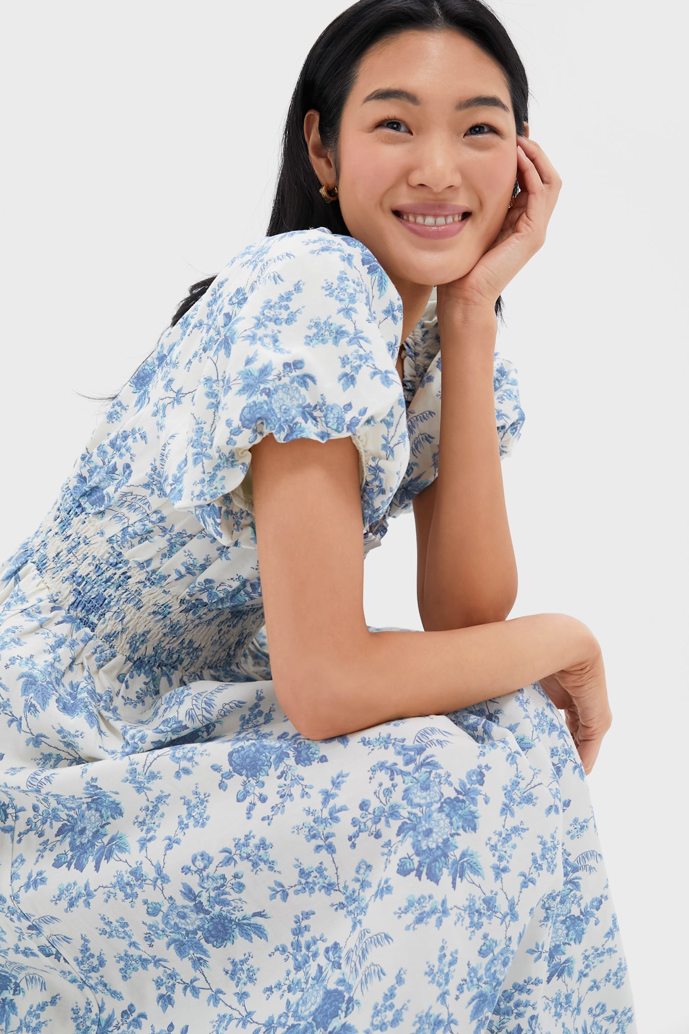 Forget Me Not Floral Adria Dress