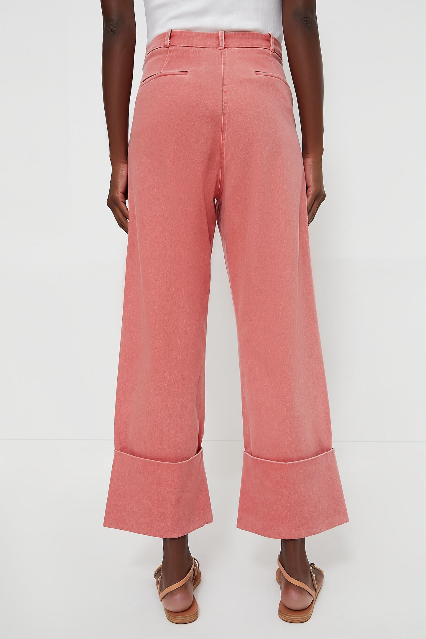 Nantucket Red Stretch Twill Florence Pants