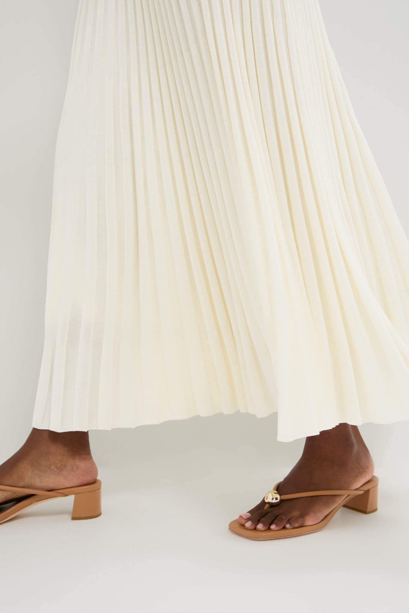 Ivory Knit Kenley Skirt