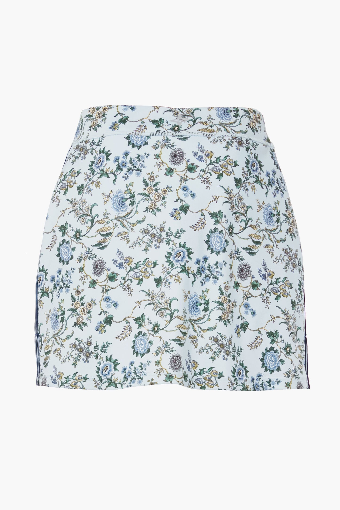 Light Blue Wildflower 16 Inch Karrie Golf Skirt