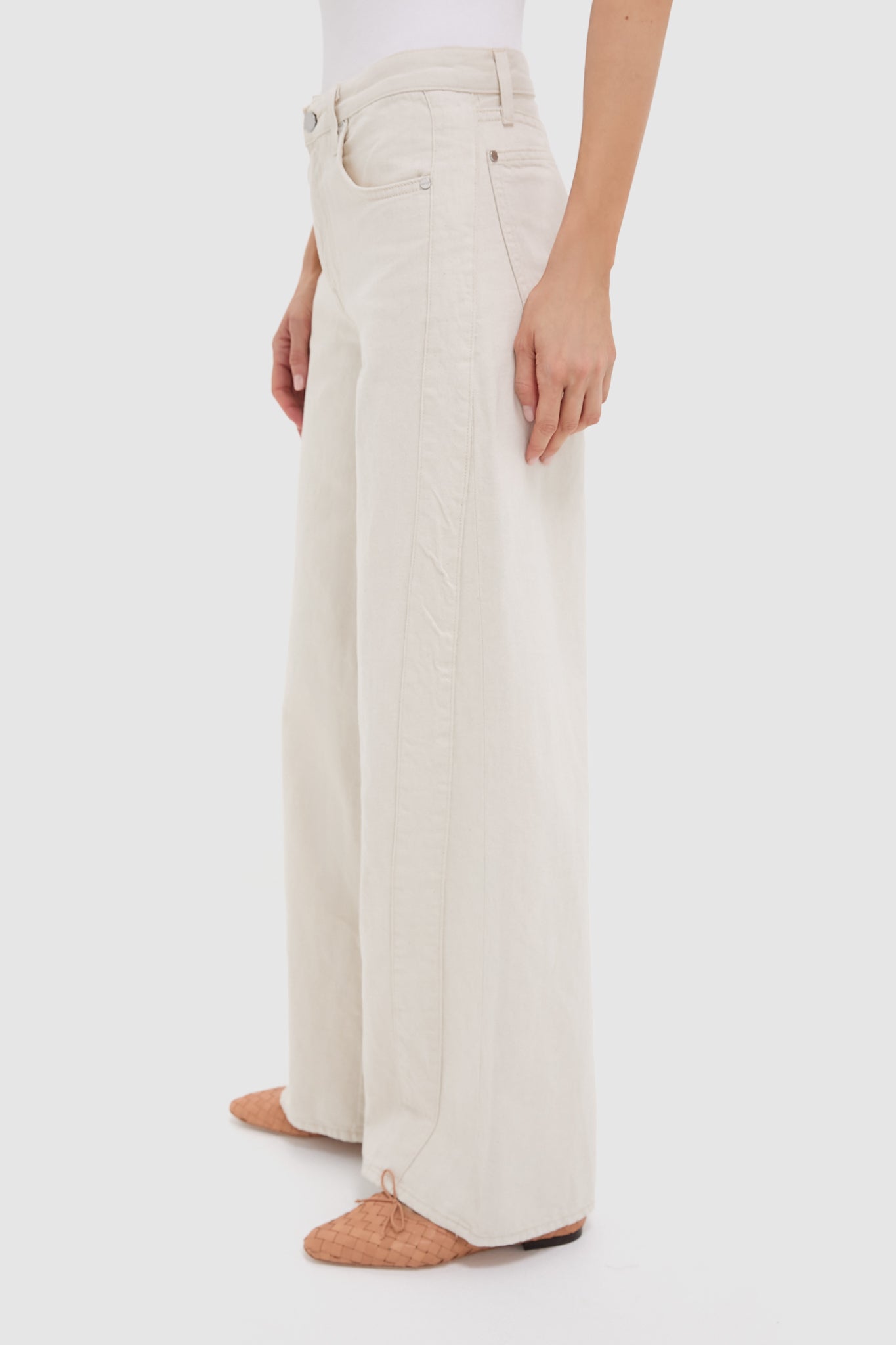 Natural Almost Famous Pant