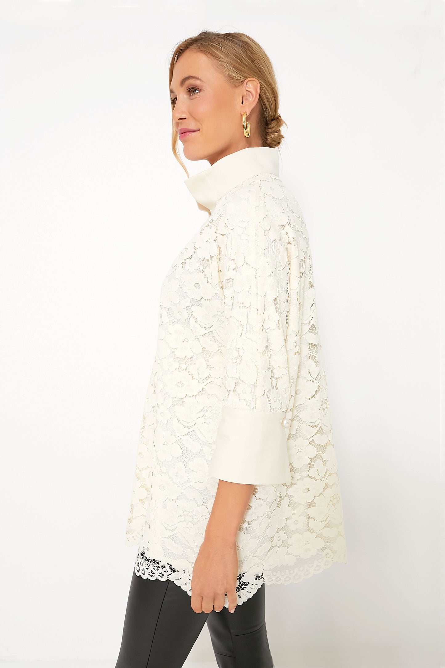 Ivory Lace Willow Blouse