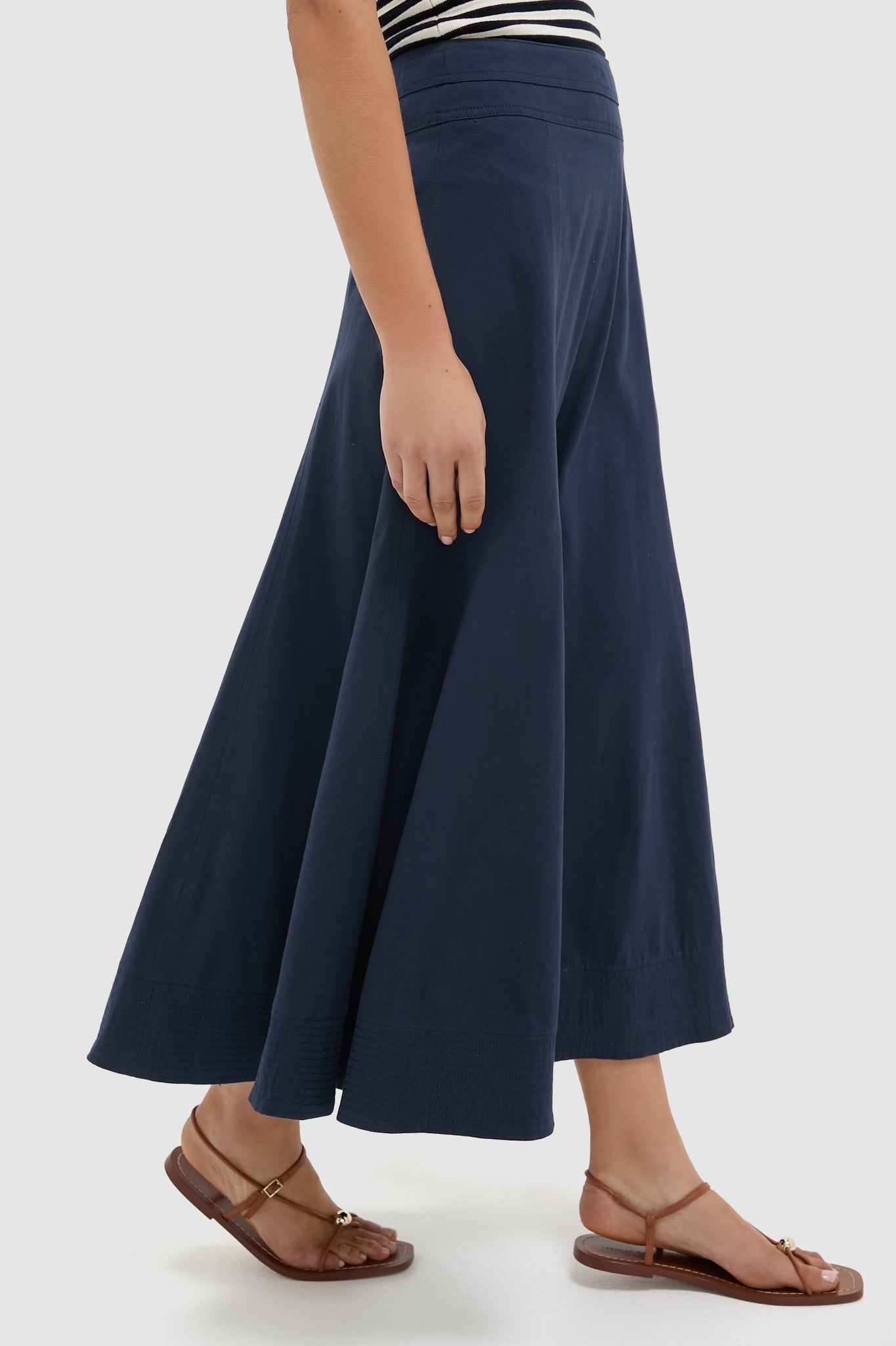 Navy Brynn Skirt