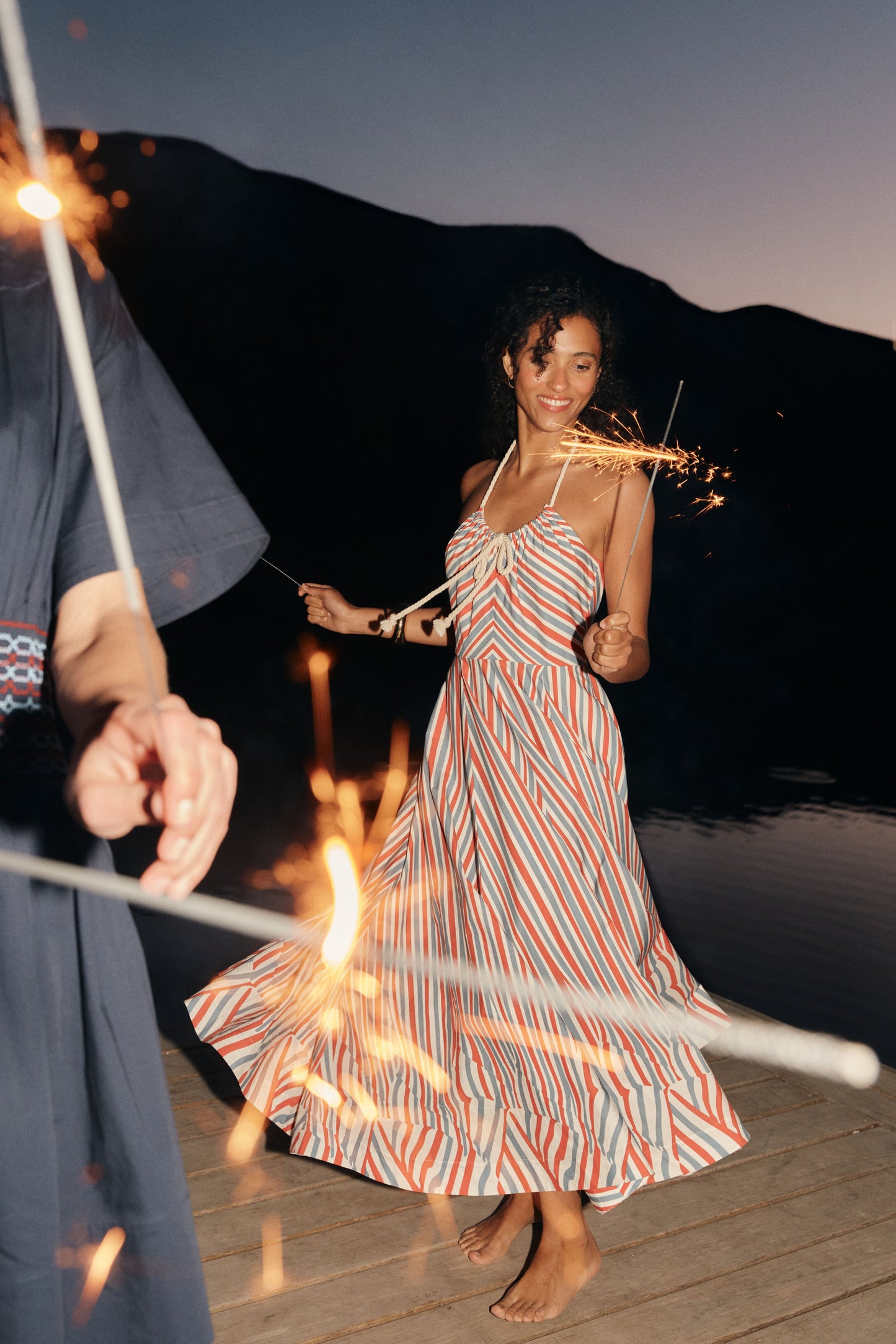 Americana Stripe Sierra Dress
