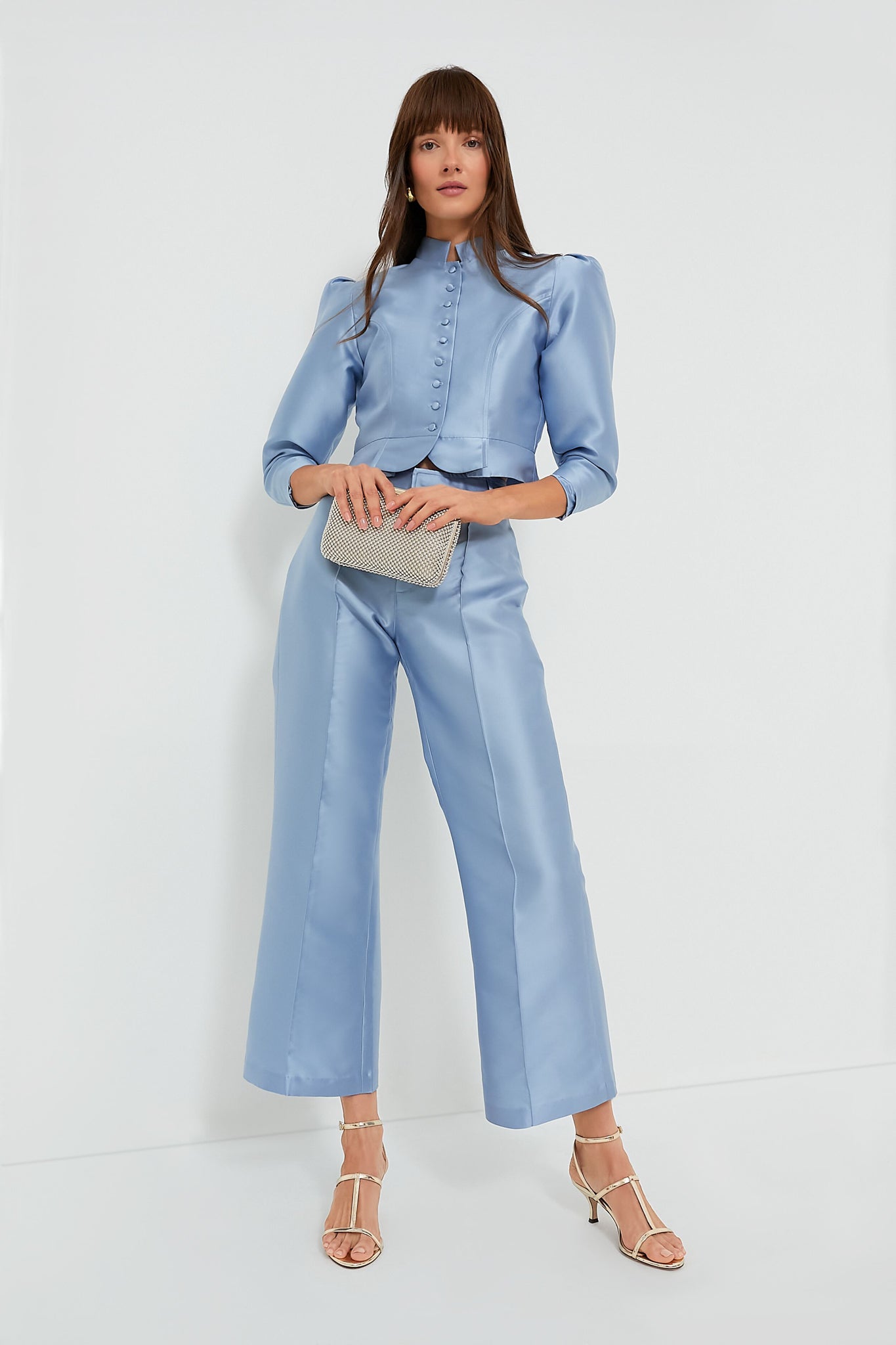Niagara Blue Yoshitomo Smart Pants