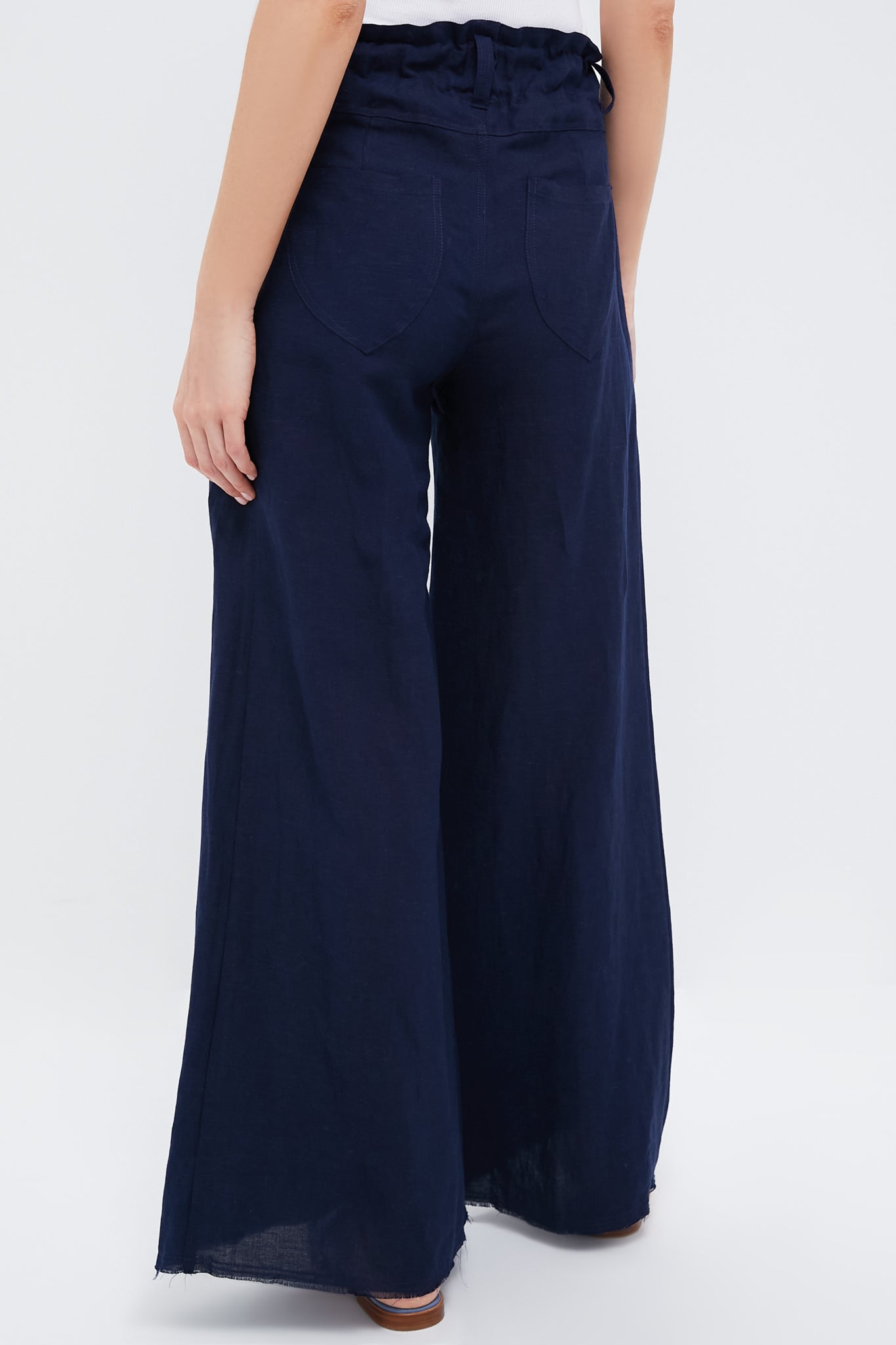 Midnight Tulip Wide Leg Pants