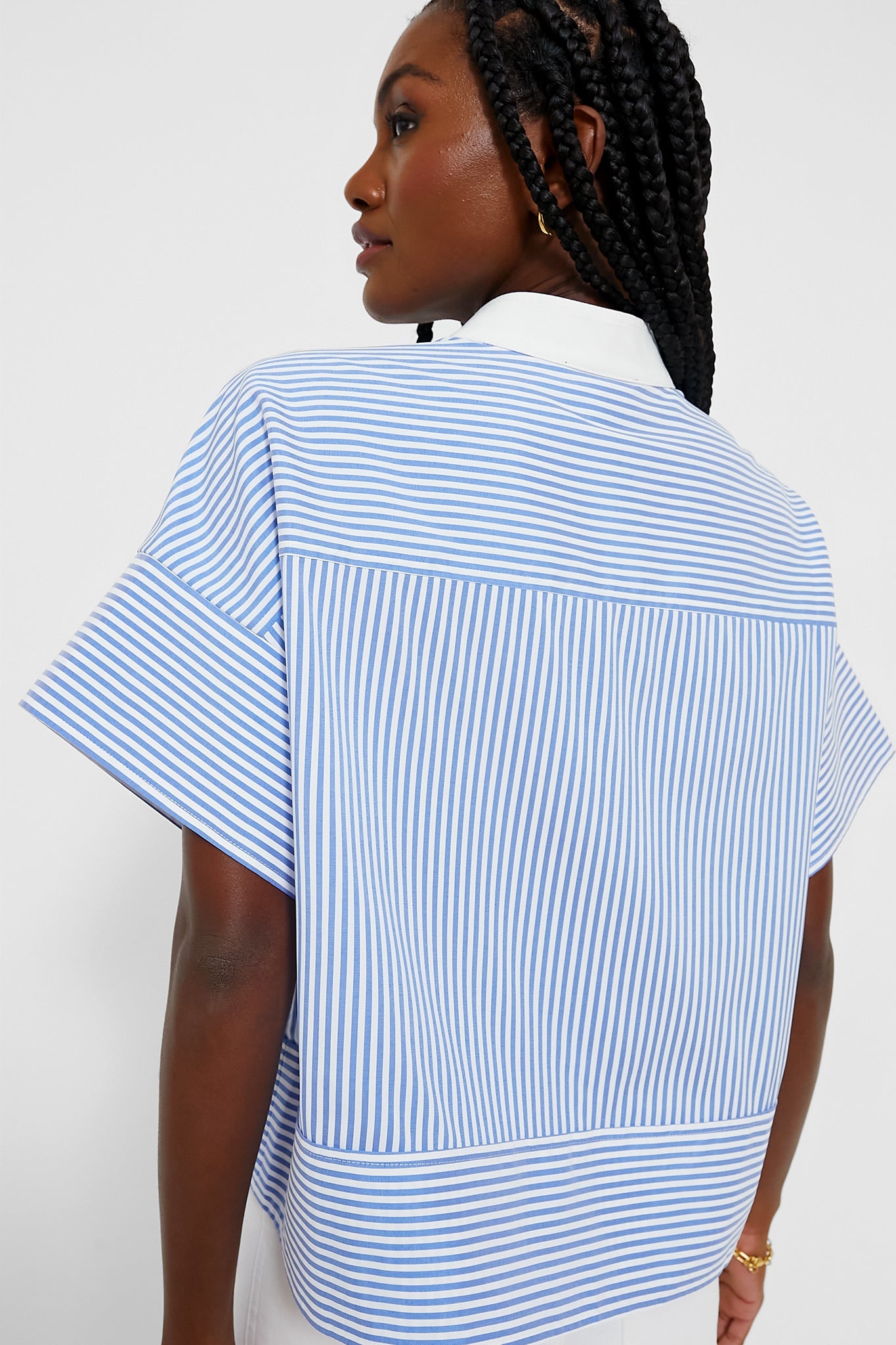 Blue Stripe Sofia Shirt