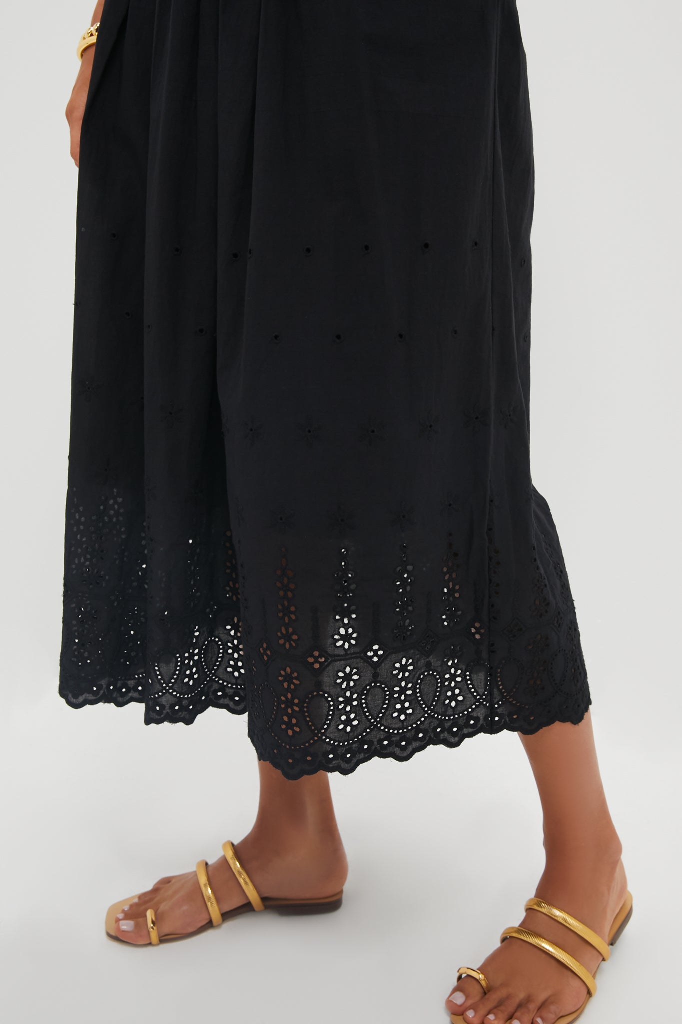 Black Harper Midi Dress