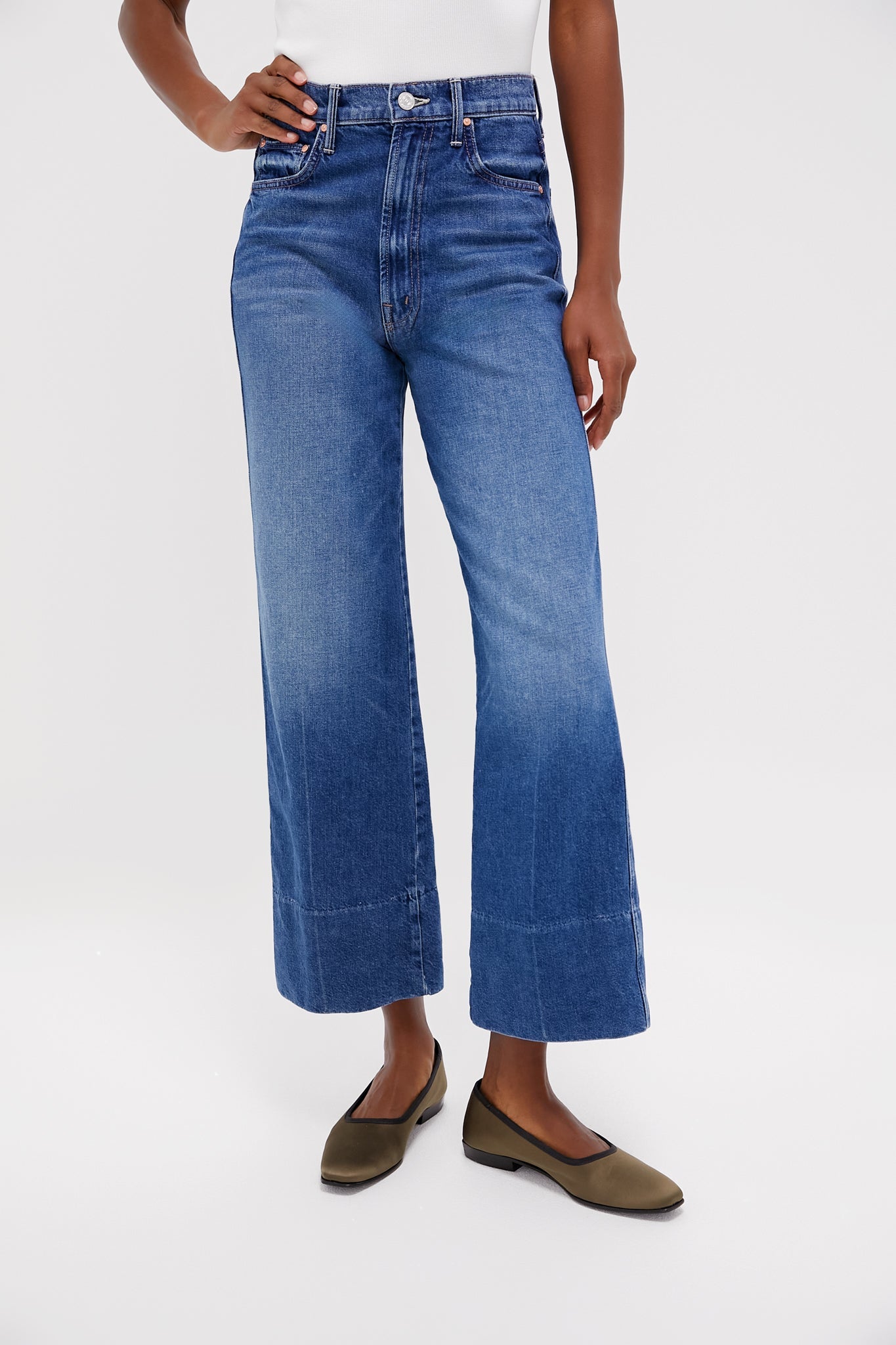 Rags to Riches The Maven Wide Hem Ankle