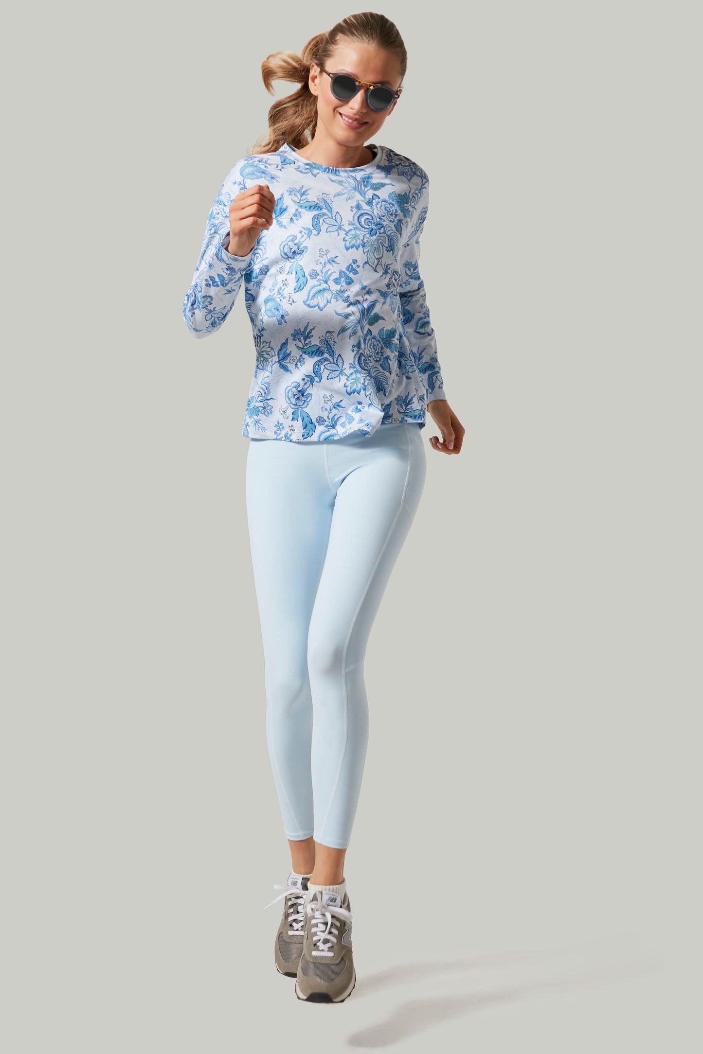 Heirloom Floral Long Sleeve Ryan Boyfriend Tee