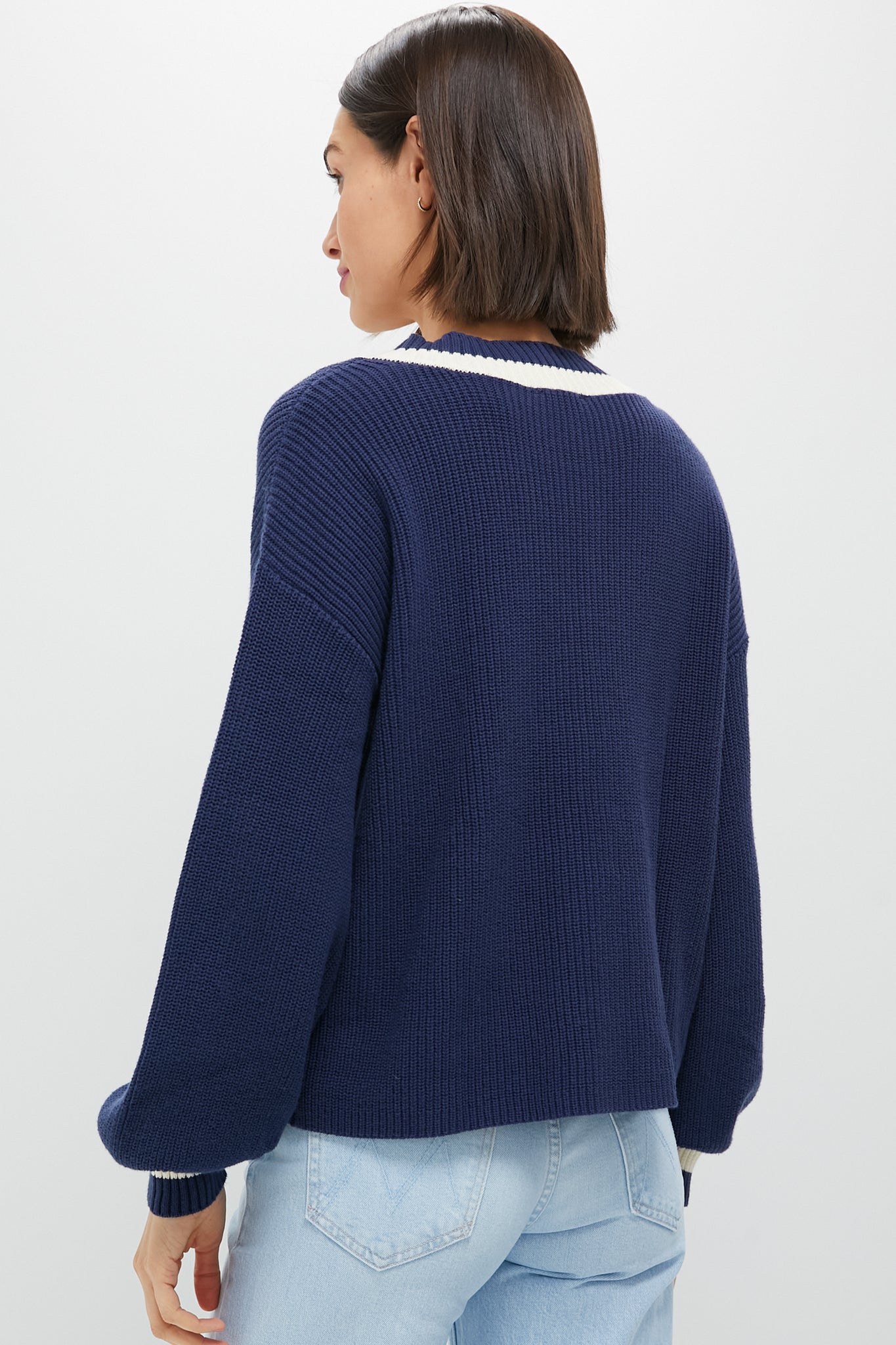 Washed Navy Ashe Sweater