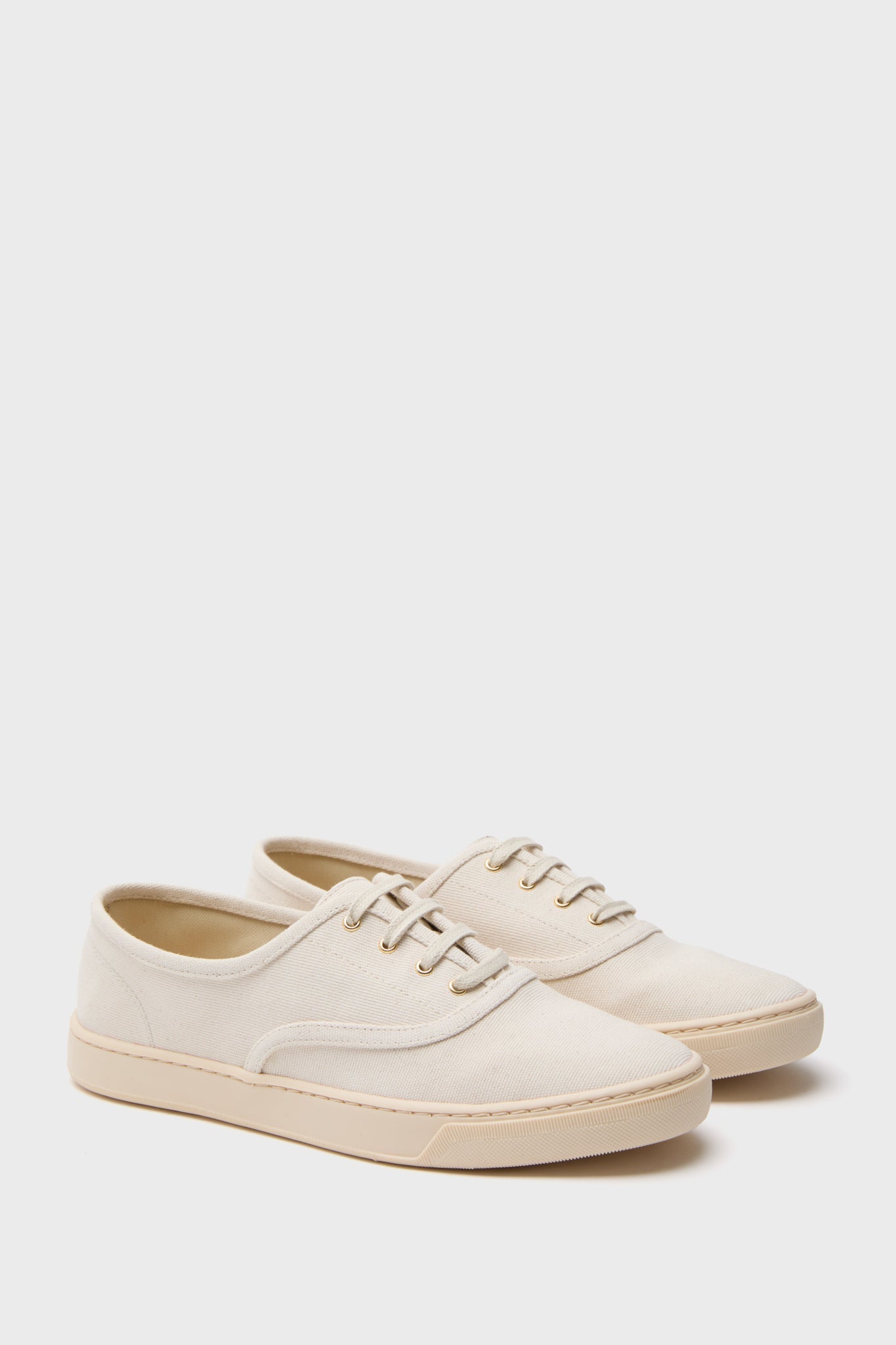Ivory Canvas Bea Sneakers