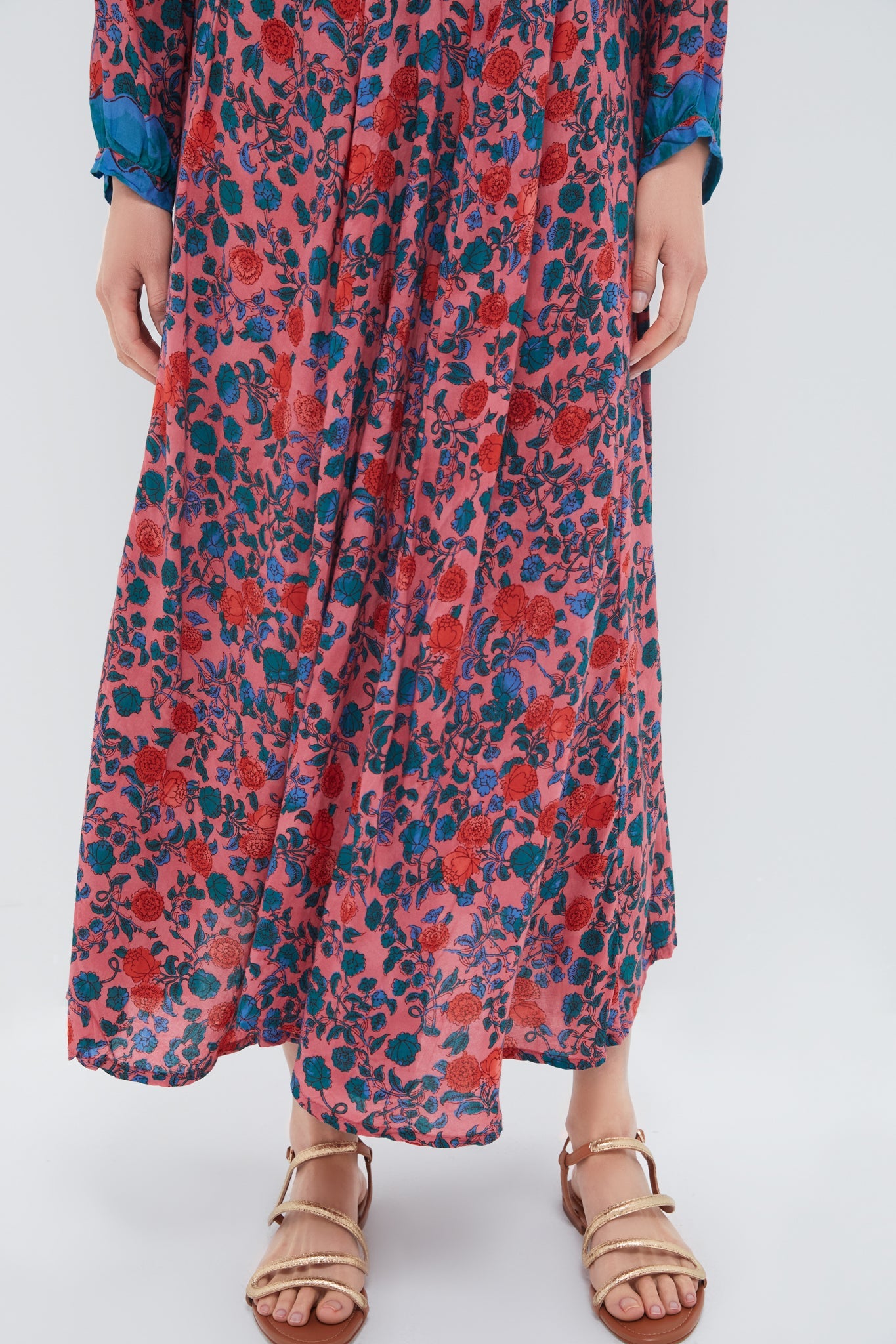Rose Bandana Fiore Maxi Dress