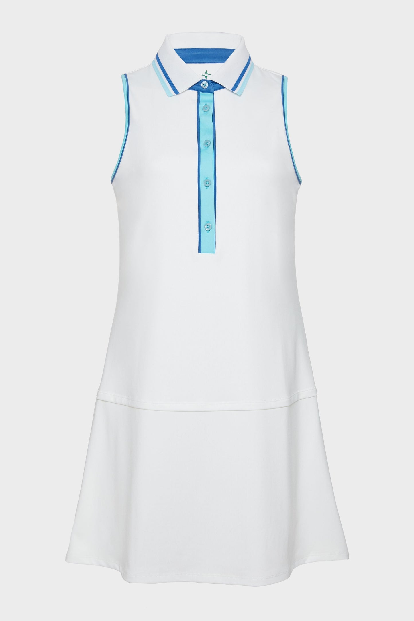 Lisbon Piped Sterling Tennis Dress