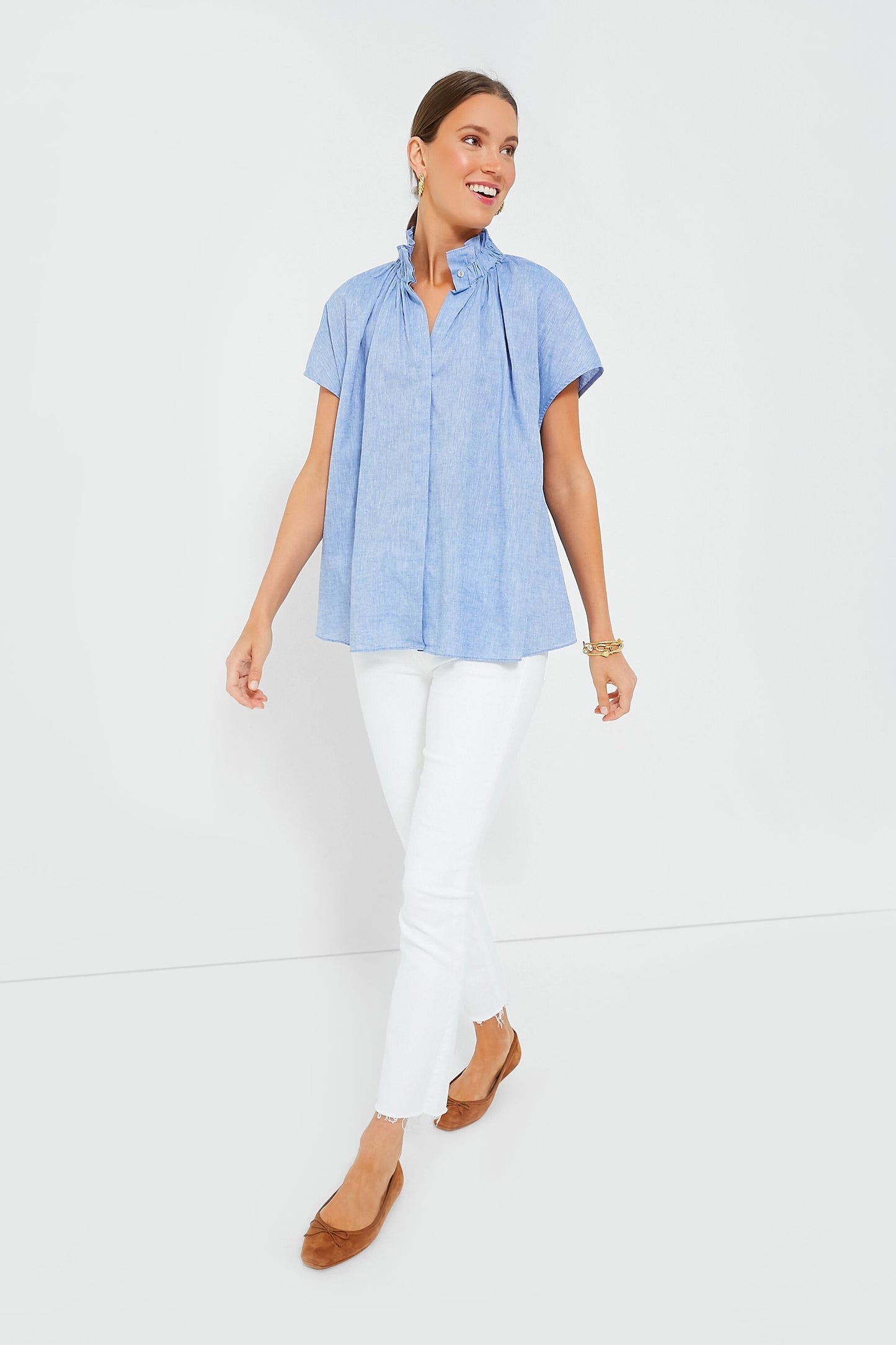 Chambray Rae Blouse