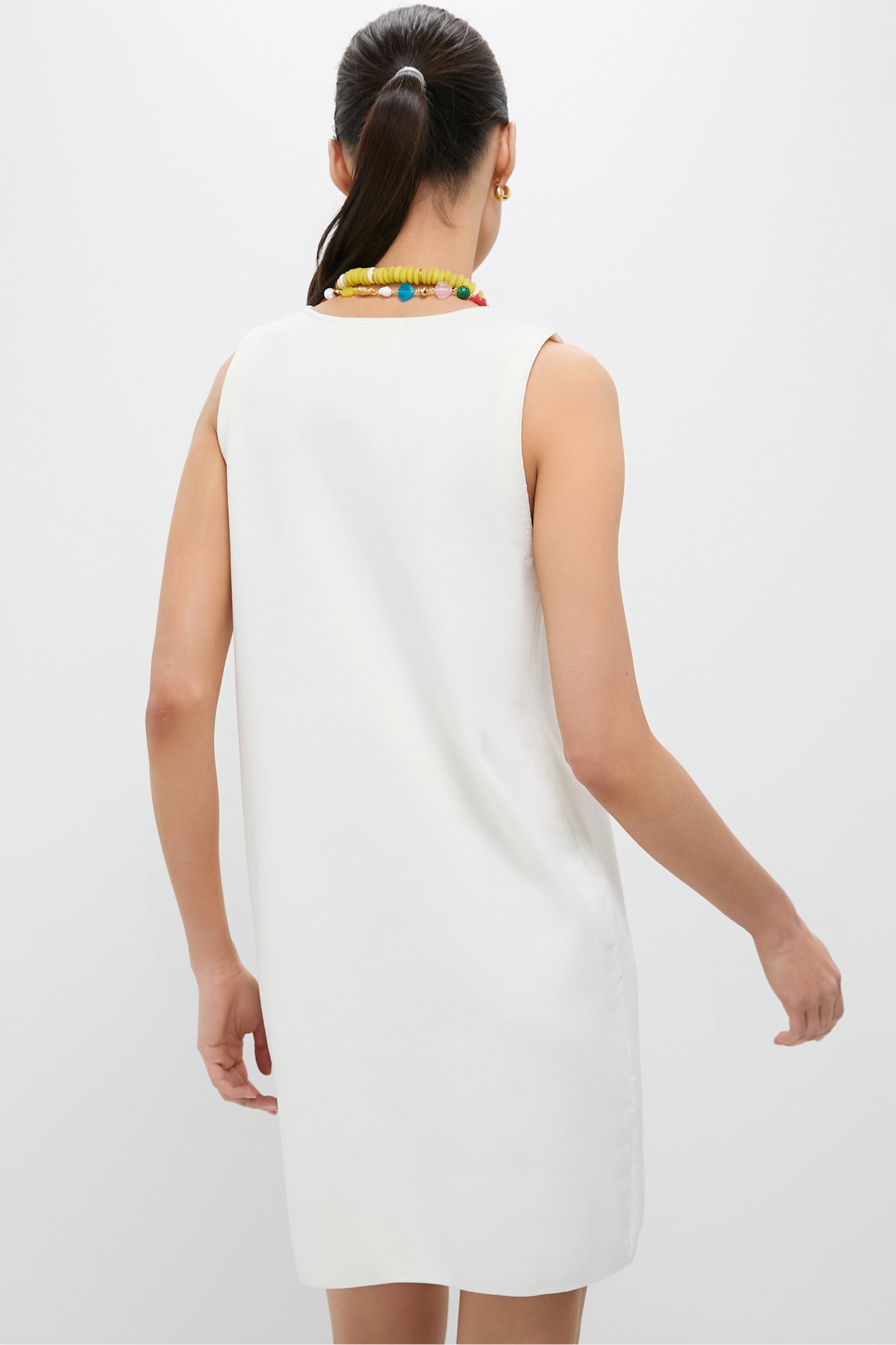 Ivory Knit Bixby Dress