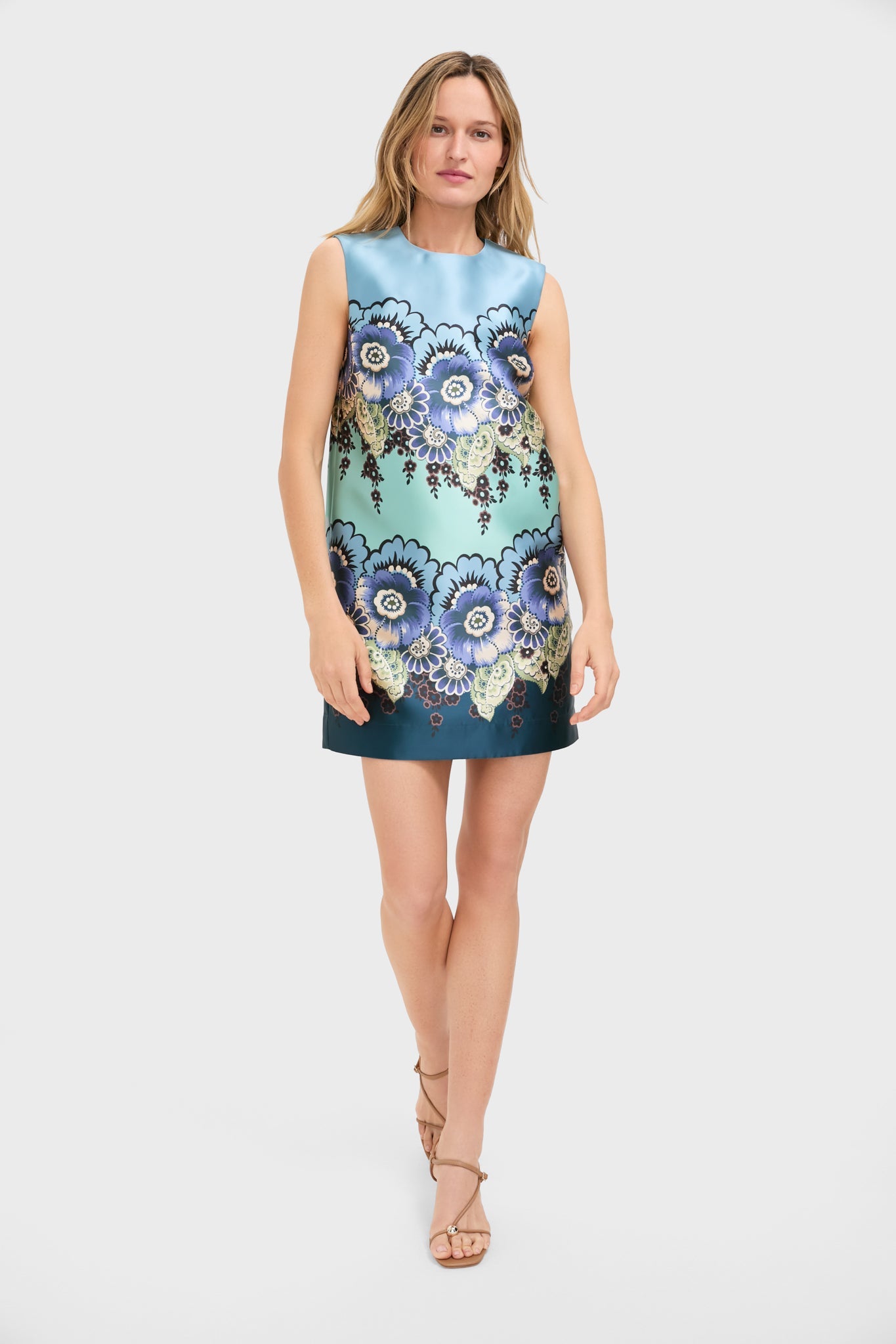 Blue Madalena Mini Dress