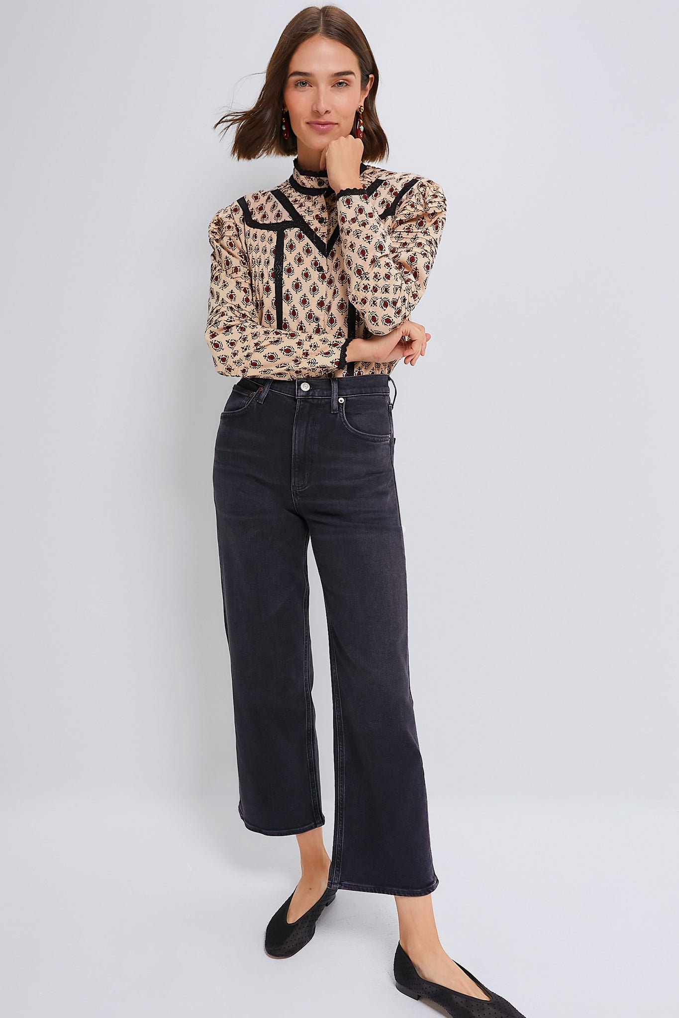 Hush High Rise Wide Leg Ren Jean