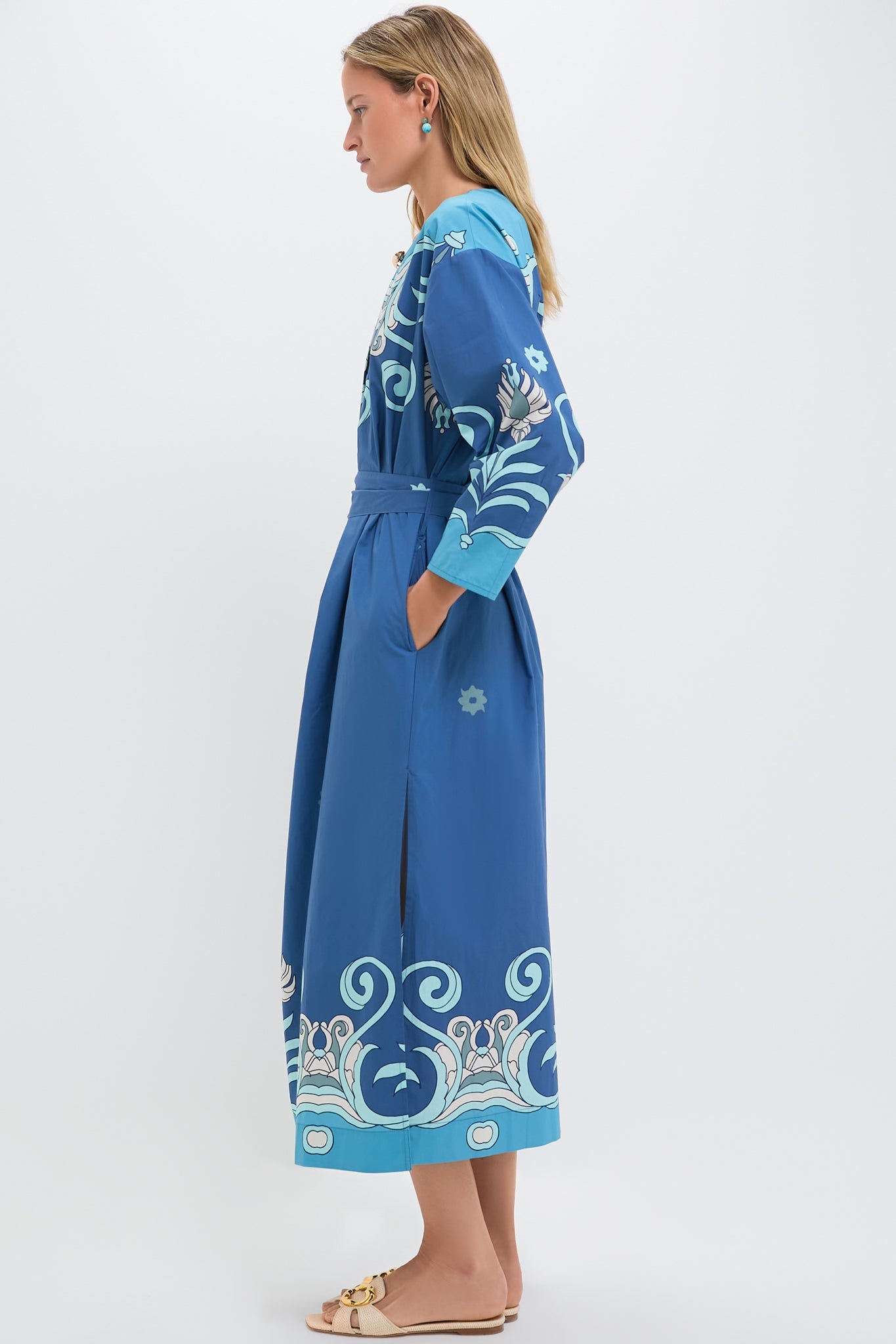 Blue Tiles Inae Dress