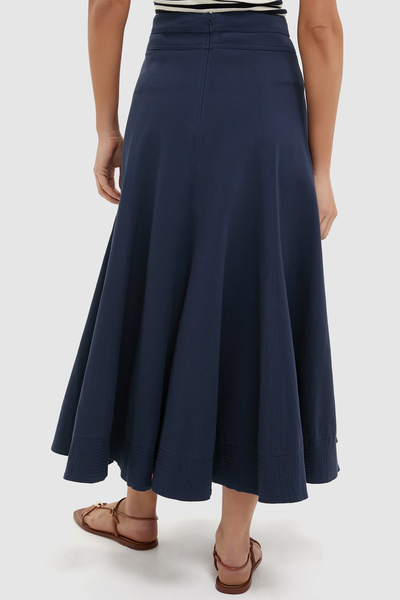 Navy Brynn Skirt
