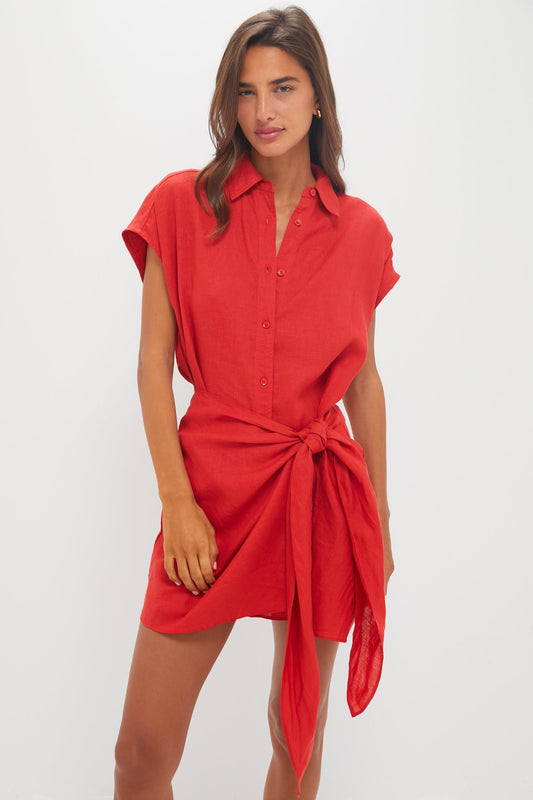 Poppy Red San Vito Sarong