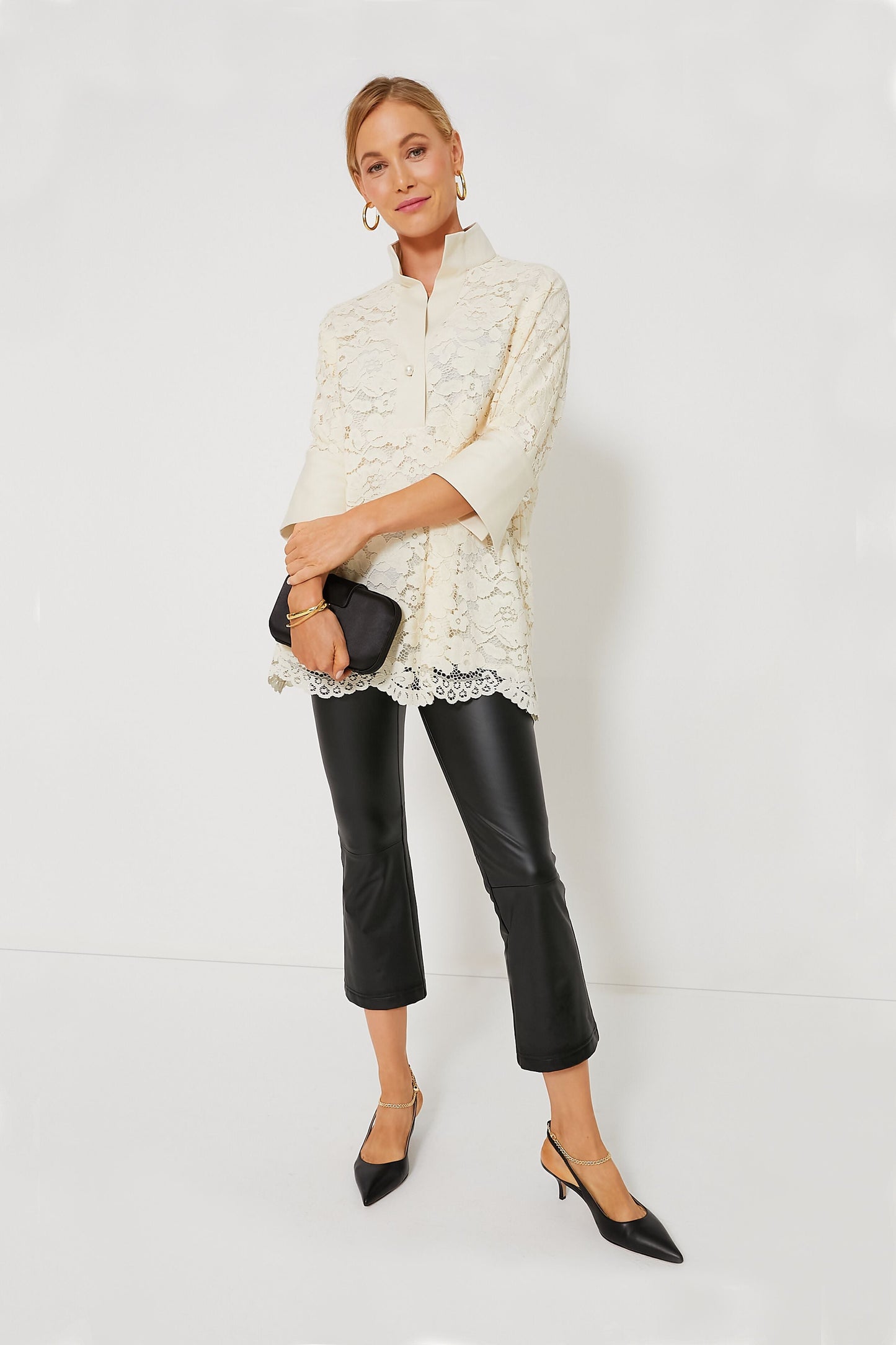 Ivory Lace Willow Blouse