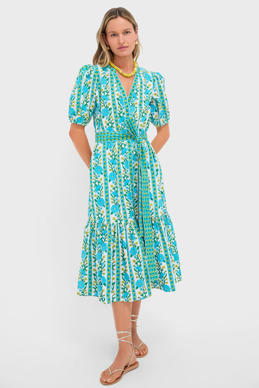 Hibiscus Border Daisy Dress