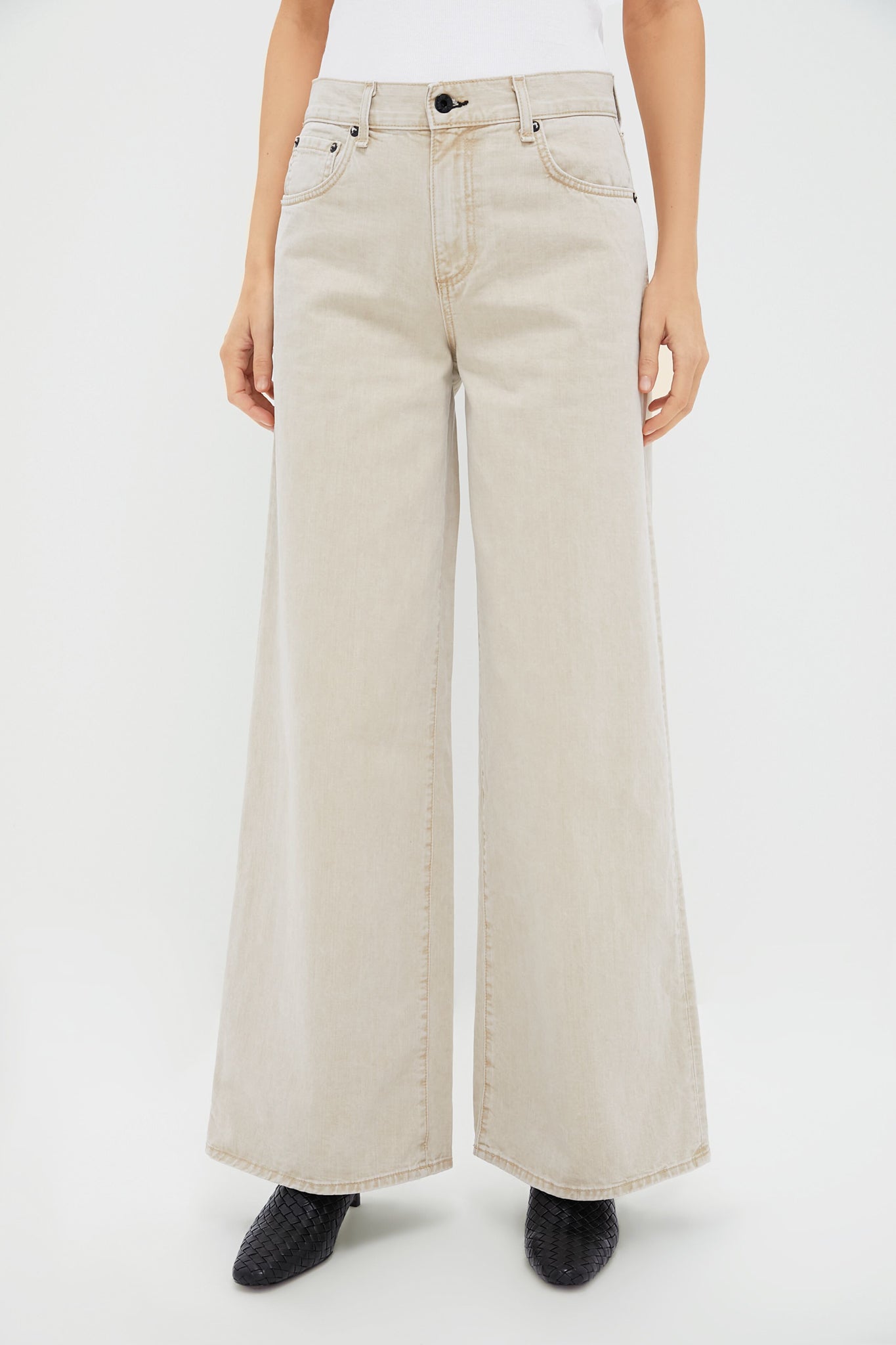 Ecru Atomic Wide Leg
