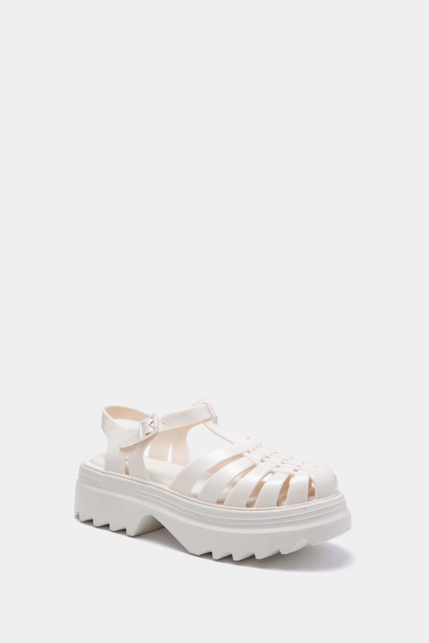 Beige Possession Platform Sandals