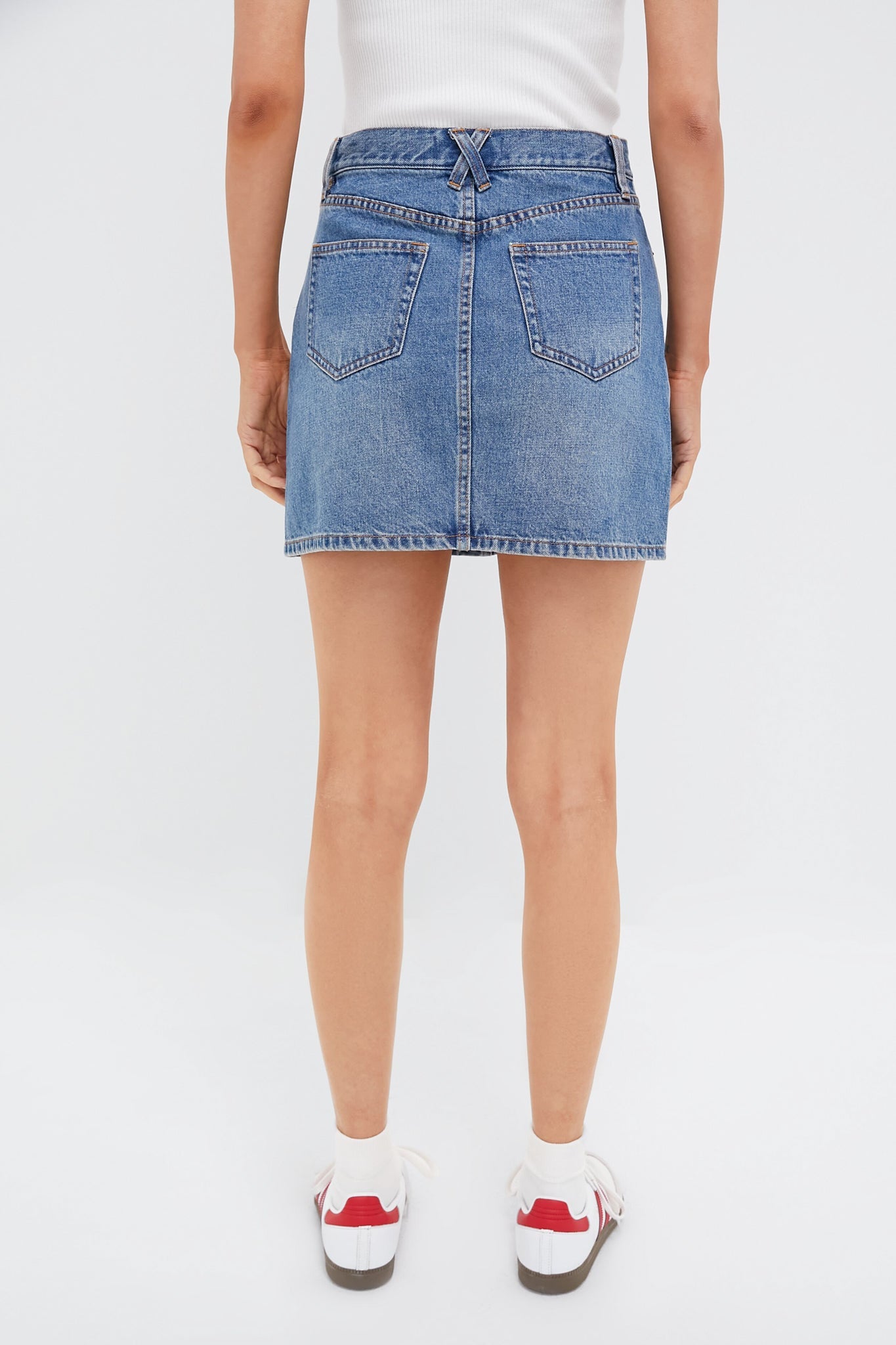 Copenhagen Wash Denim Agne Mini Skirt