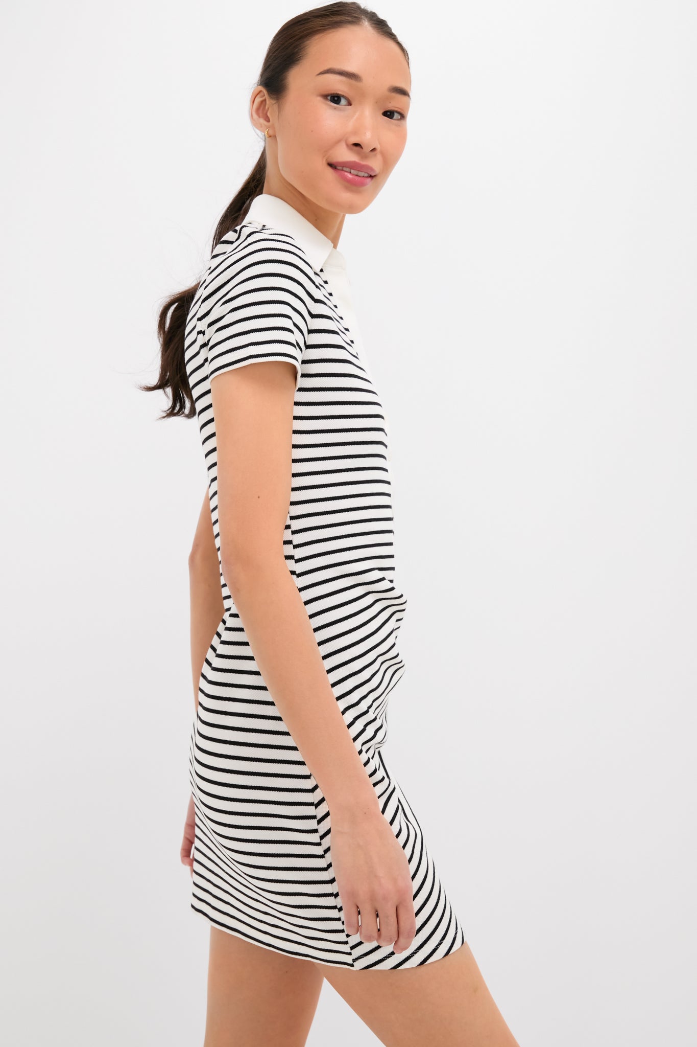 Dove and Black Lanier Dress