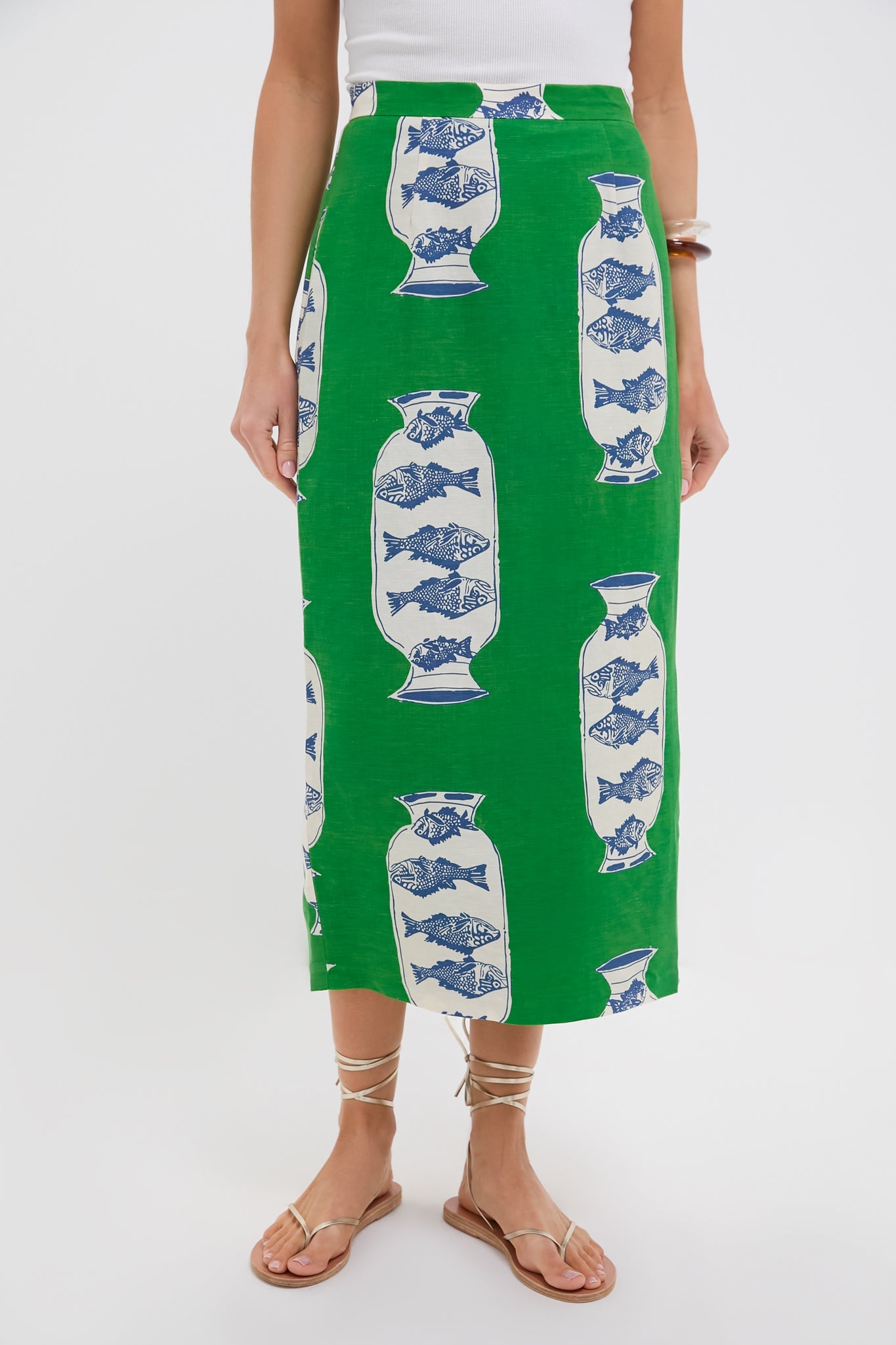 Herring Green Isla Skirt