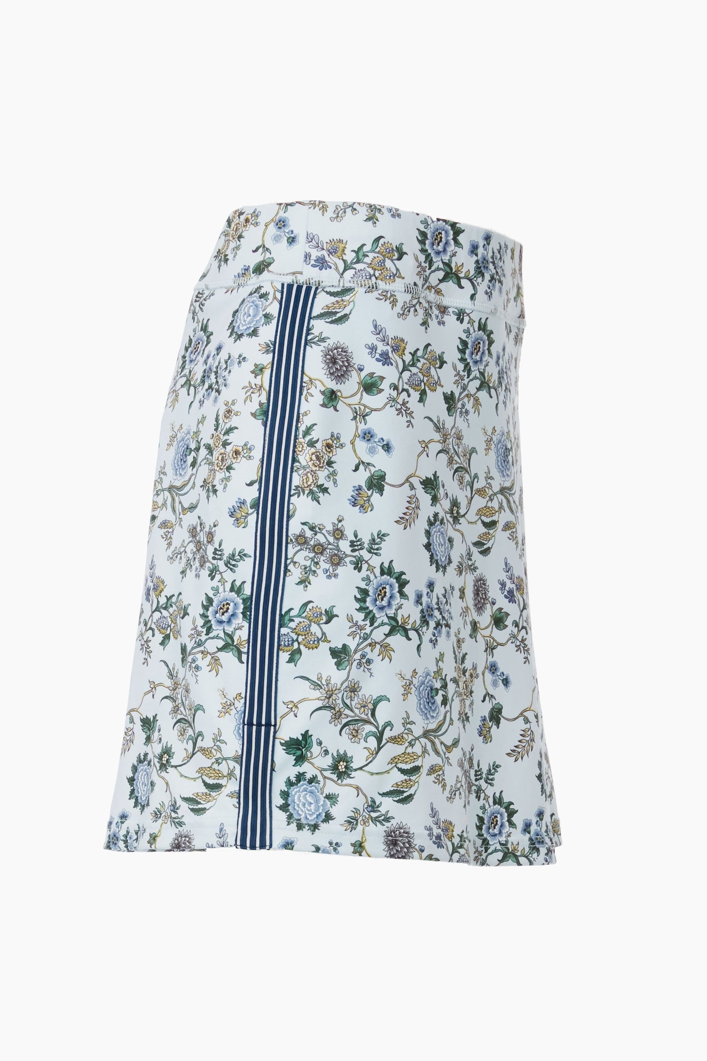 Light Blue Wildflower 16 Inch Karrie Golf Skirt