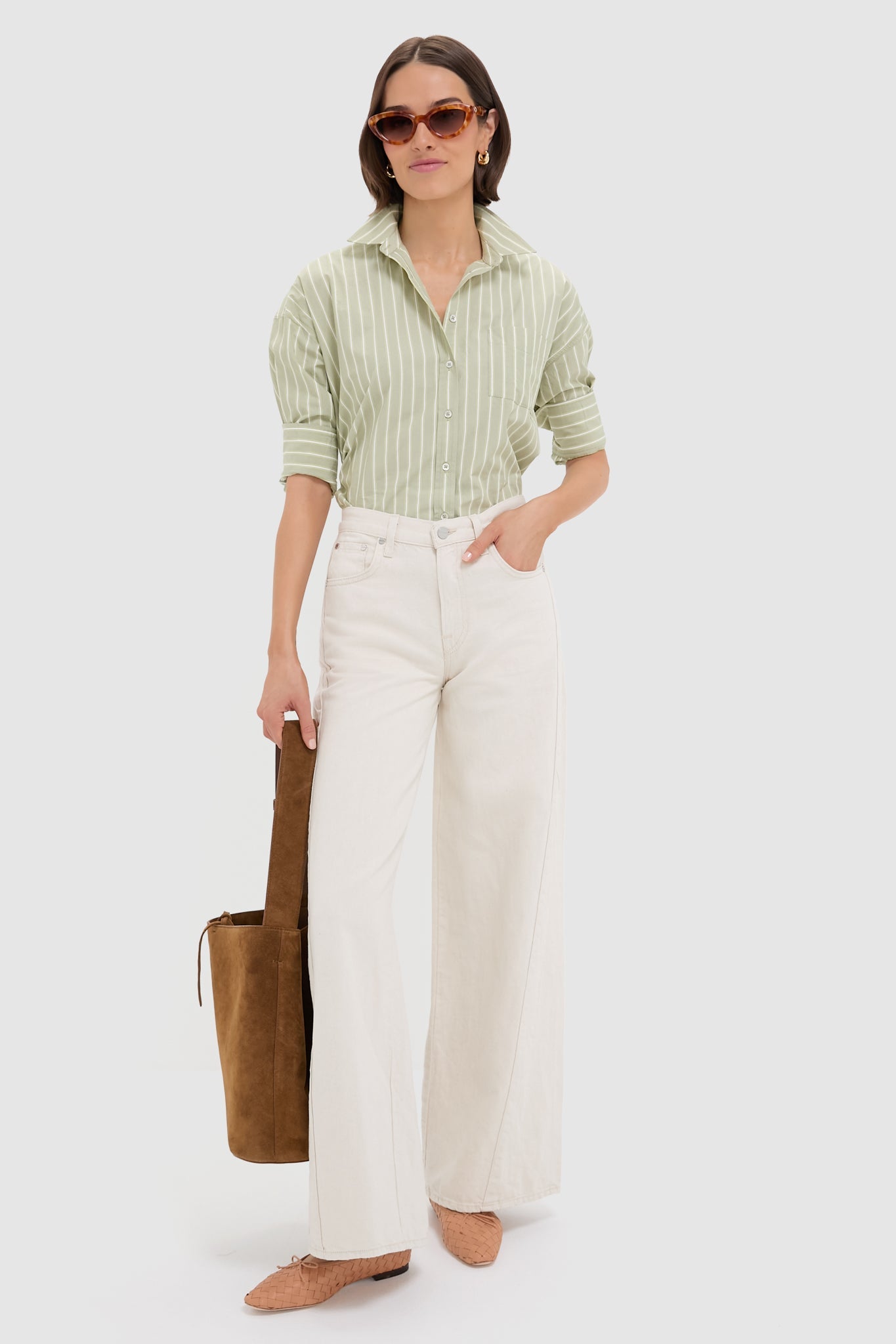 Natural Almost Famous Pant
