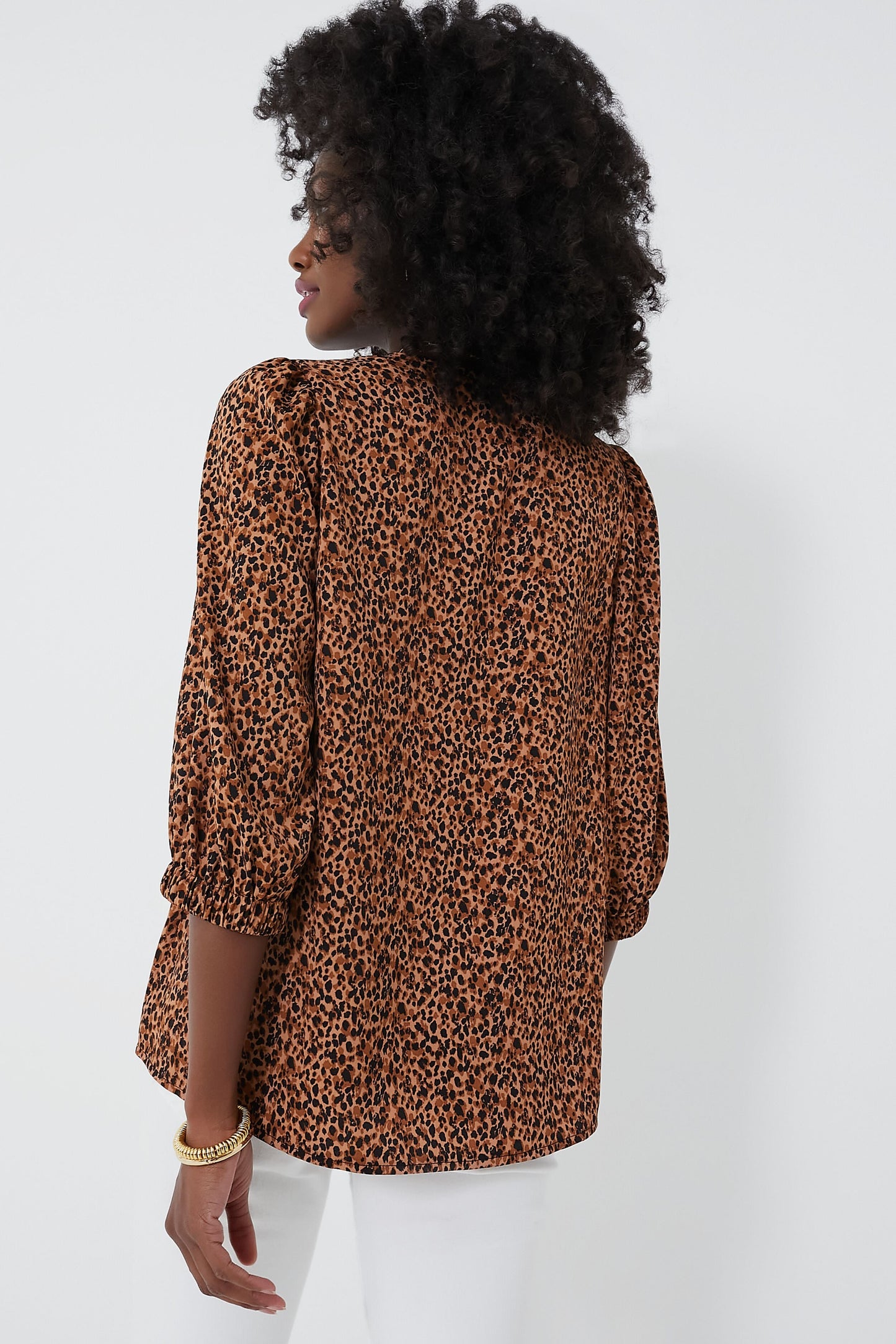 Leopard Hollis Top
