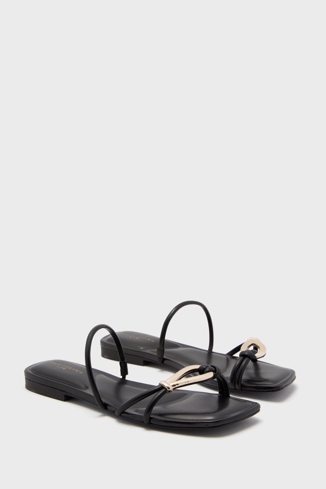 Black Mazza Sandals
