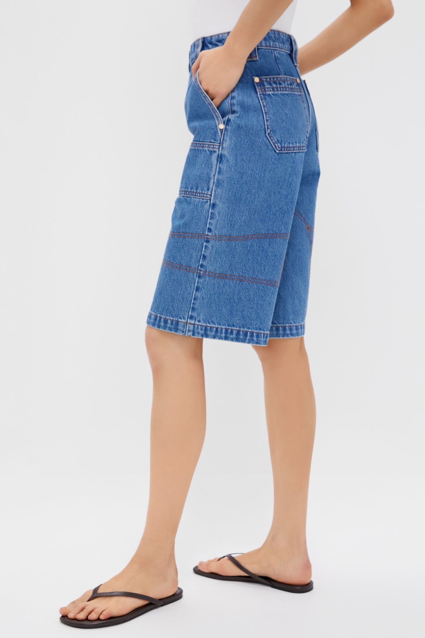 Medium Stone Wash Tanaka Short