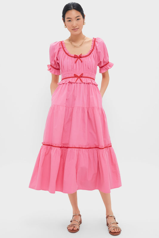 Bubblegum Agatha Dress