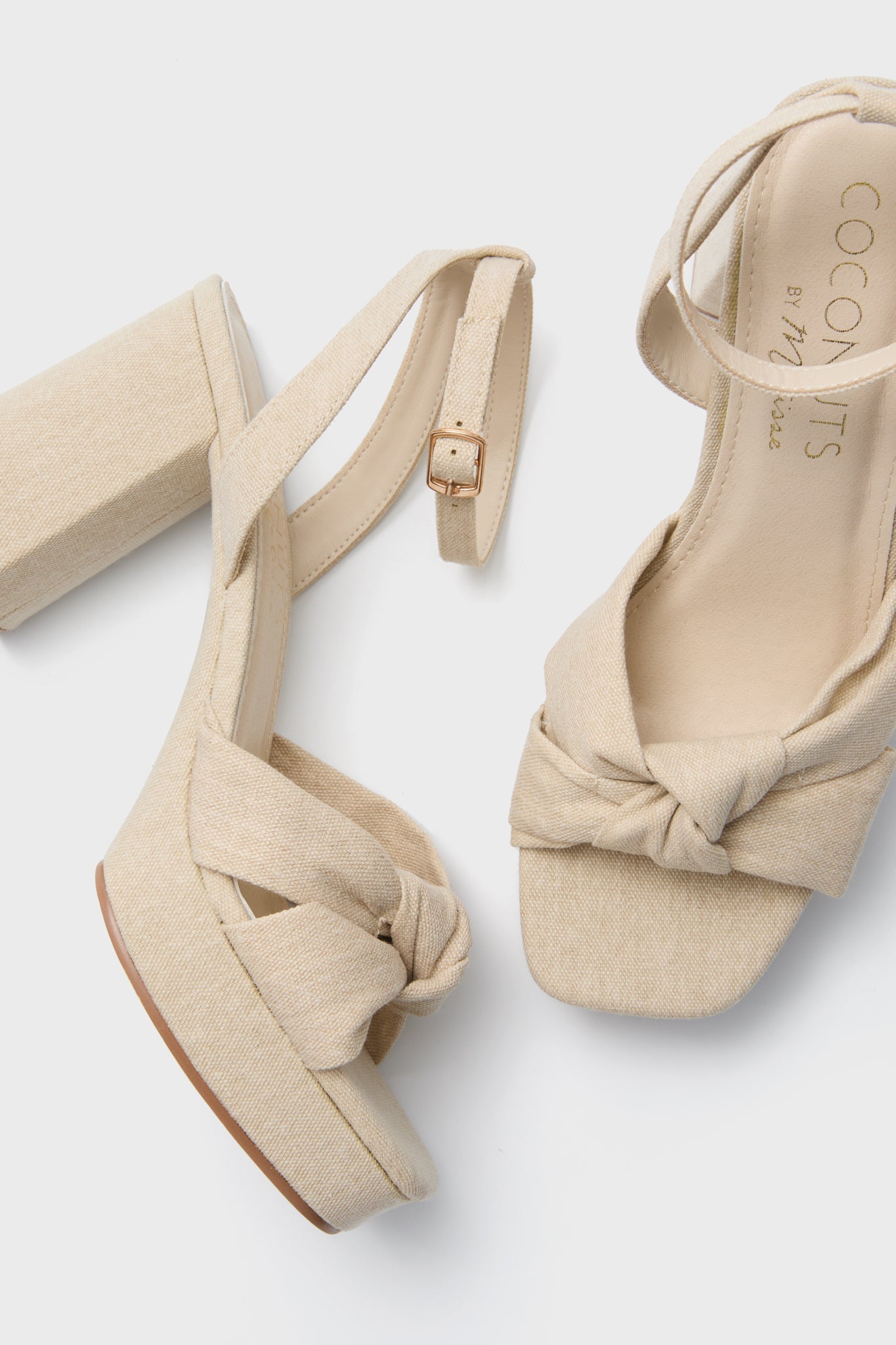 Natural Genoa Heels
