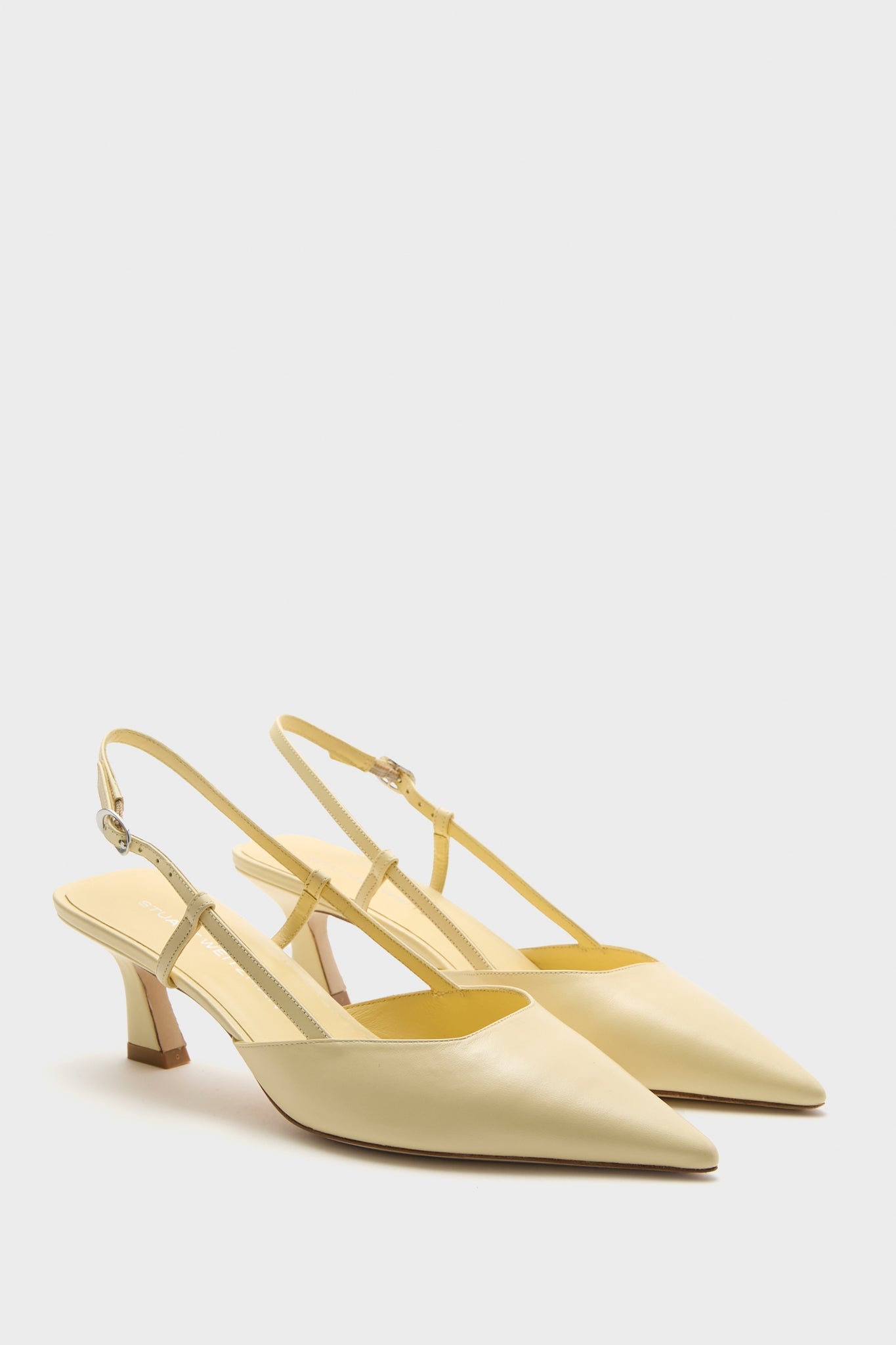 Lemon Chiffon Vinnie 50 Slingback Heels