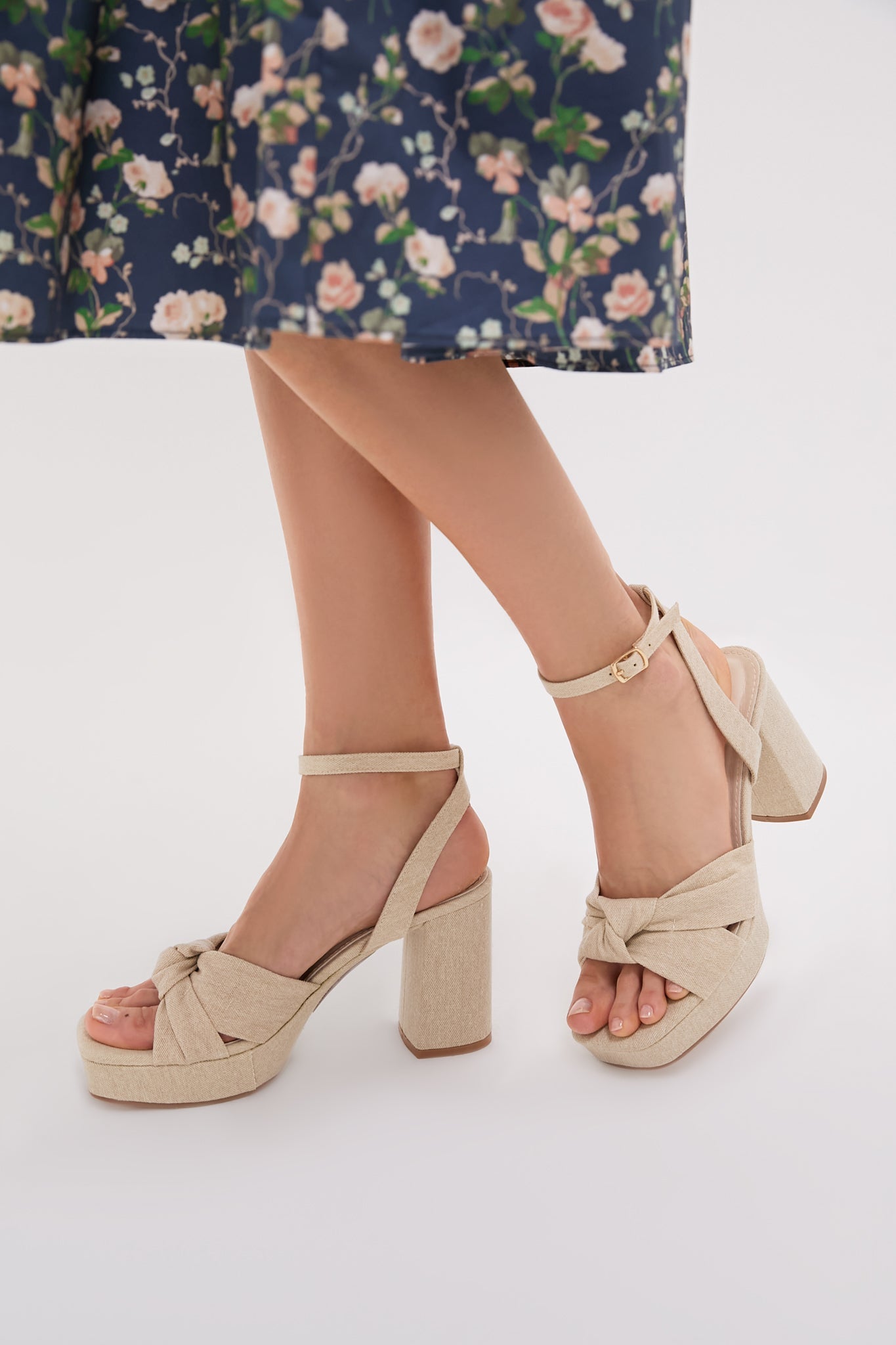 Natural Genoa Heels