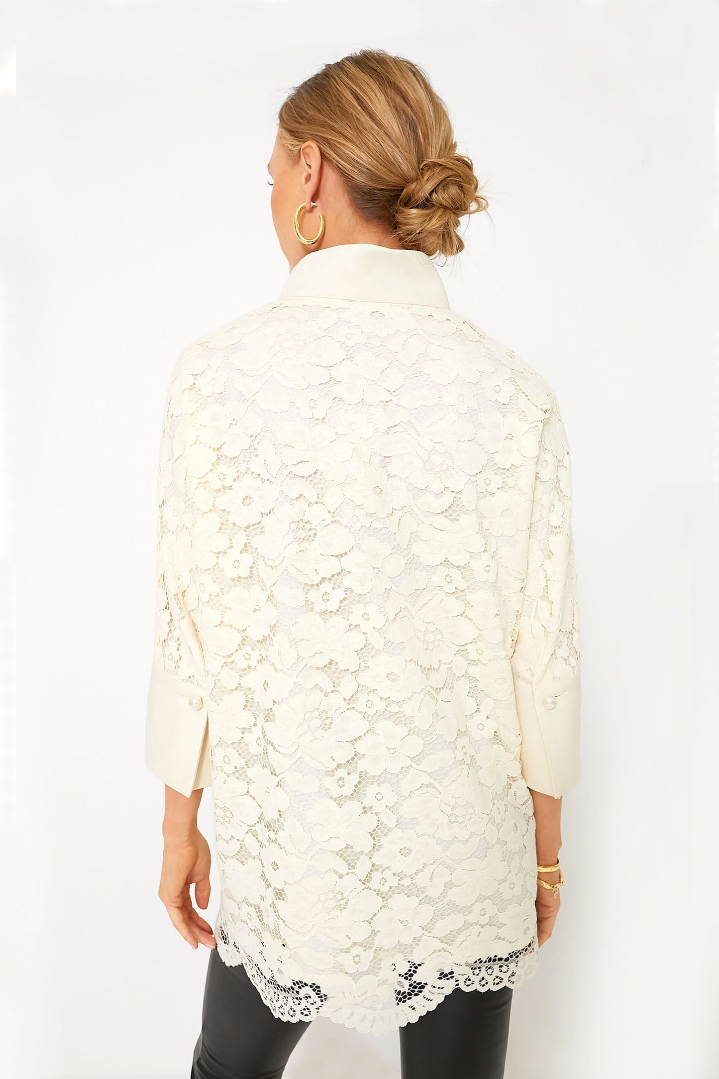 Ivory Lace Willow Blouse