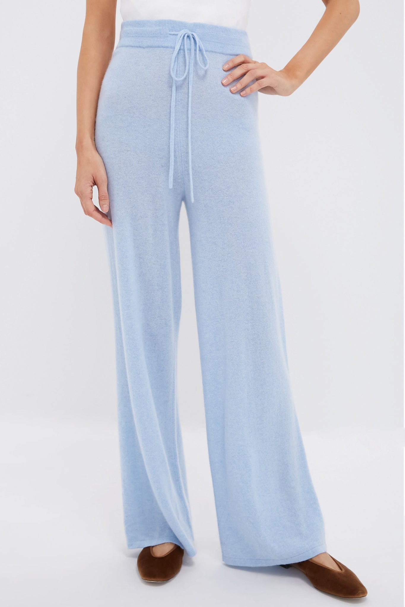 Ice Blue Cashmere Jane Pant