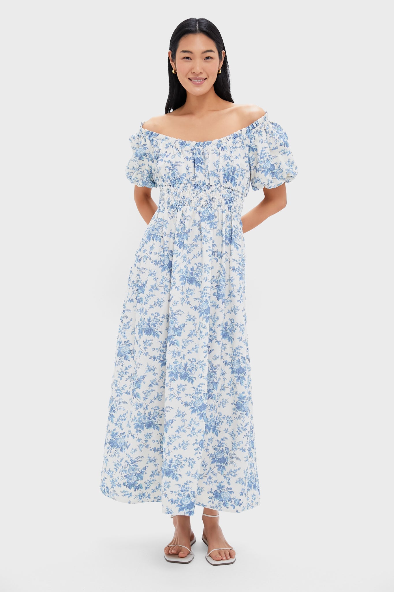 Forget Me Not Floral Adria Dress