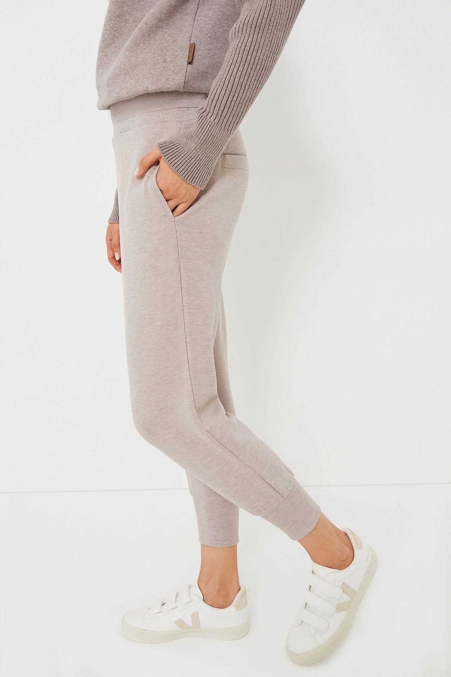 Taupe The Slim Cuff Pant 25