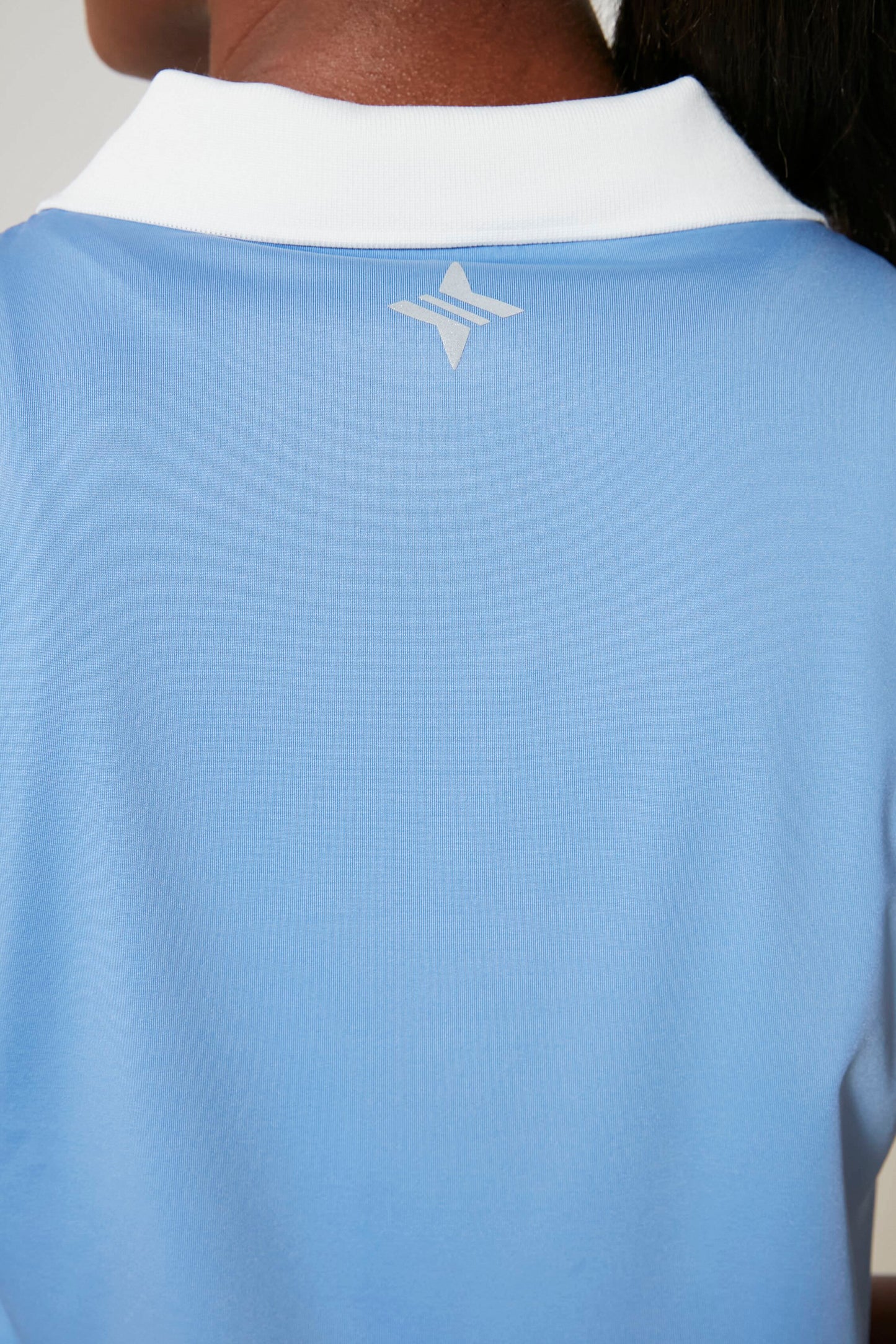 Boogie Down Blue Sleeveless Caroline Polo